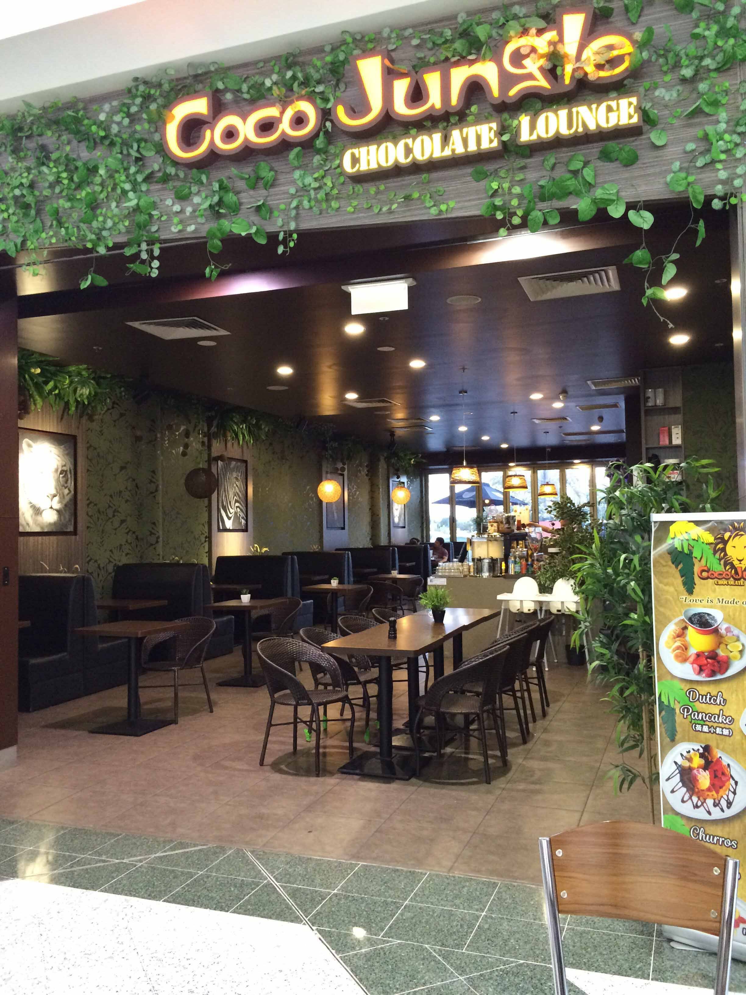 coco chocolate sunnybank jungle lounge menu Sunnybank, Brisbane Coco Jungle Lounge, Chocolate