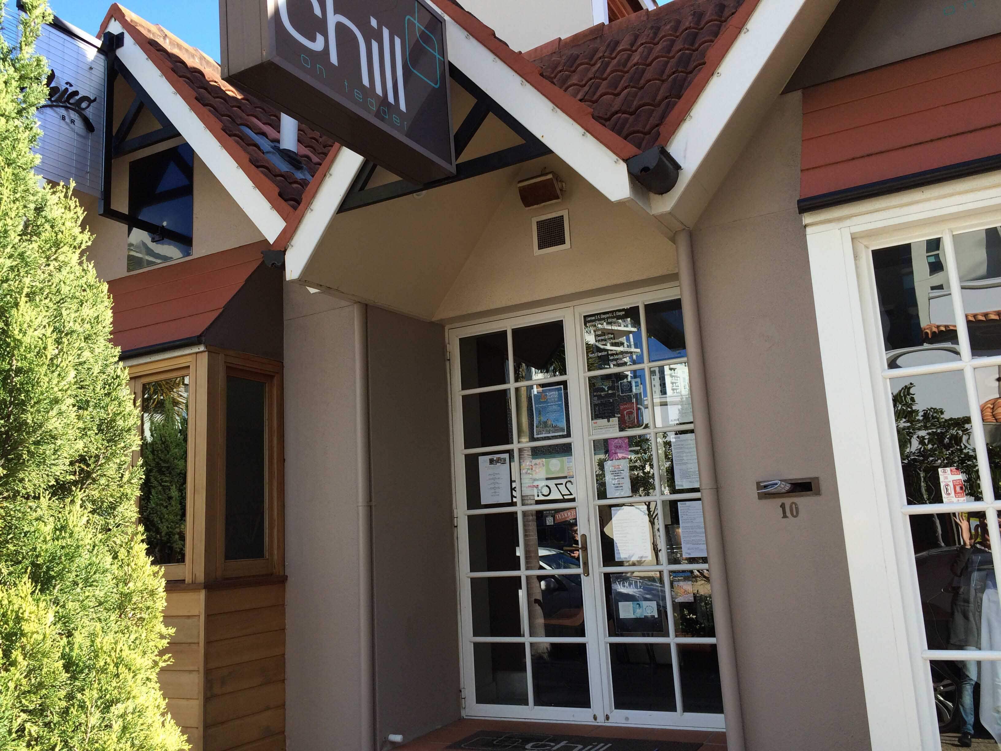 Menu of Chill on Tedder, Main Beach, Gold Coast