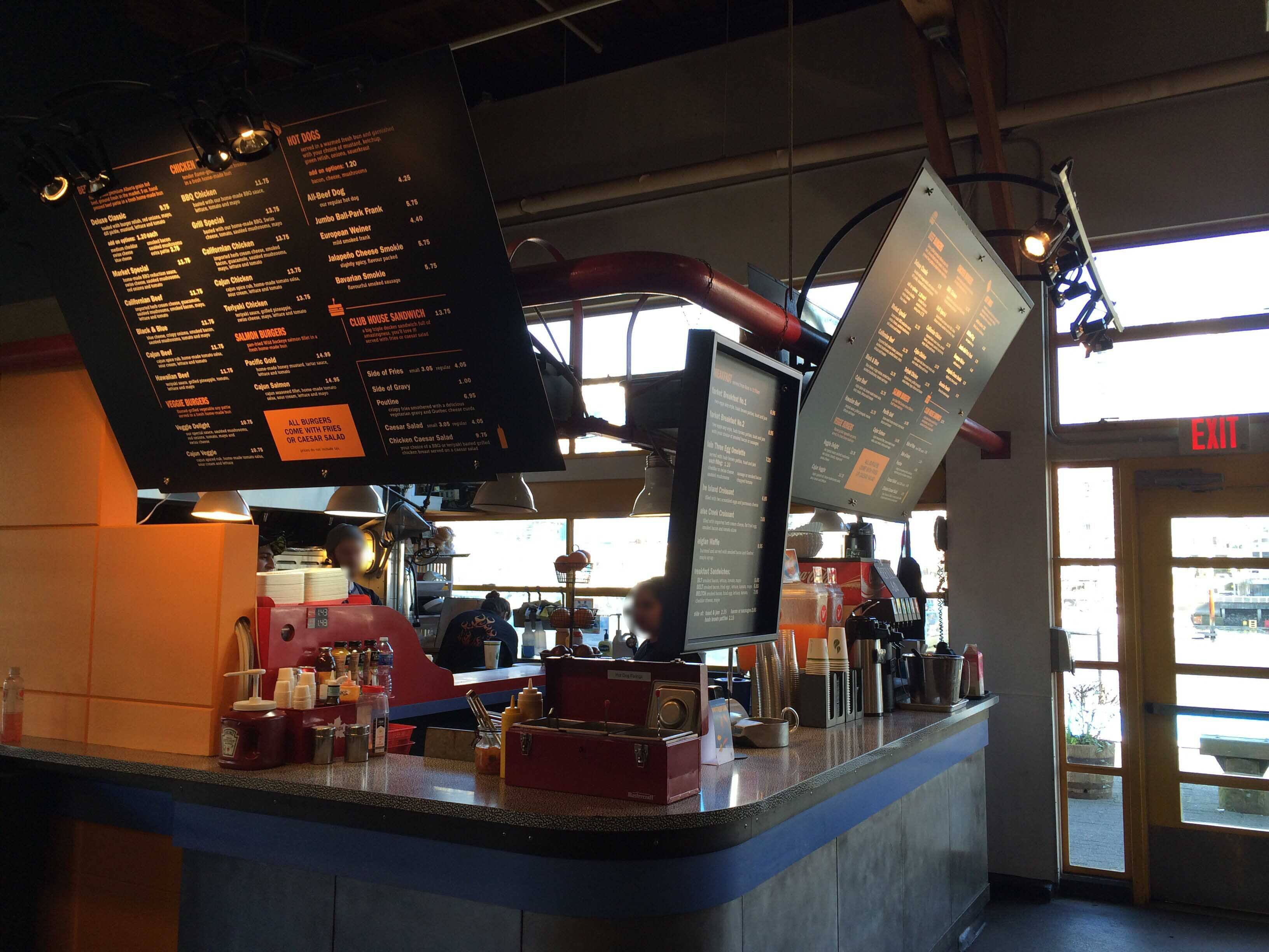 The Market Grill Menu, Menu for The Market Grill, Granville Island