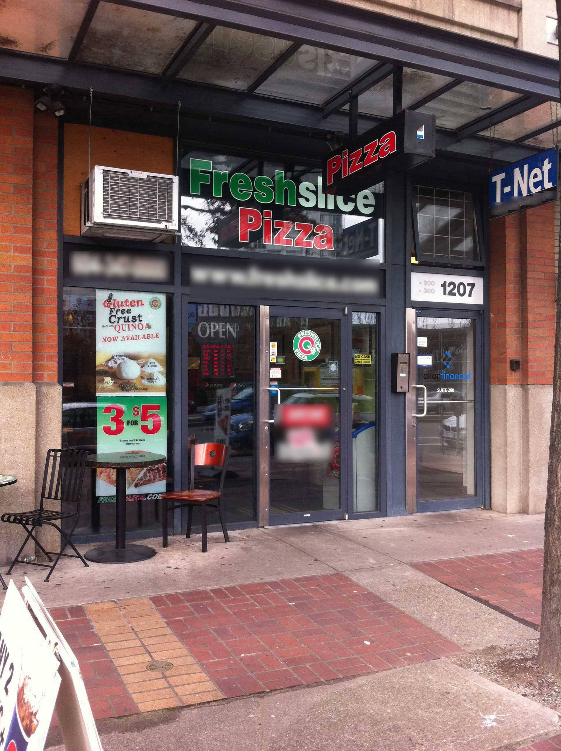 Freshslice Pizza, Yaletown, Vancouver Zomato