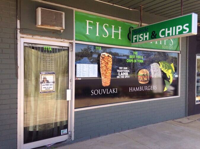 Fish & Chips Seaside Menu, Menu for Fish & Chips Seaside, Seaford