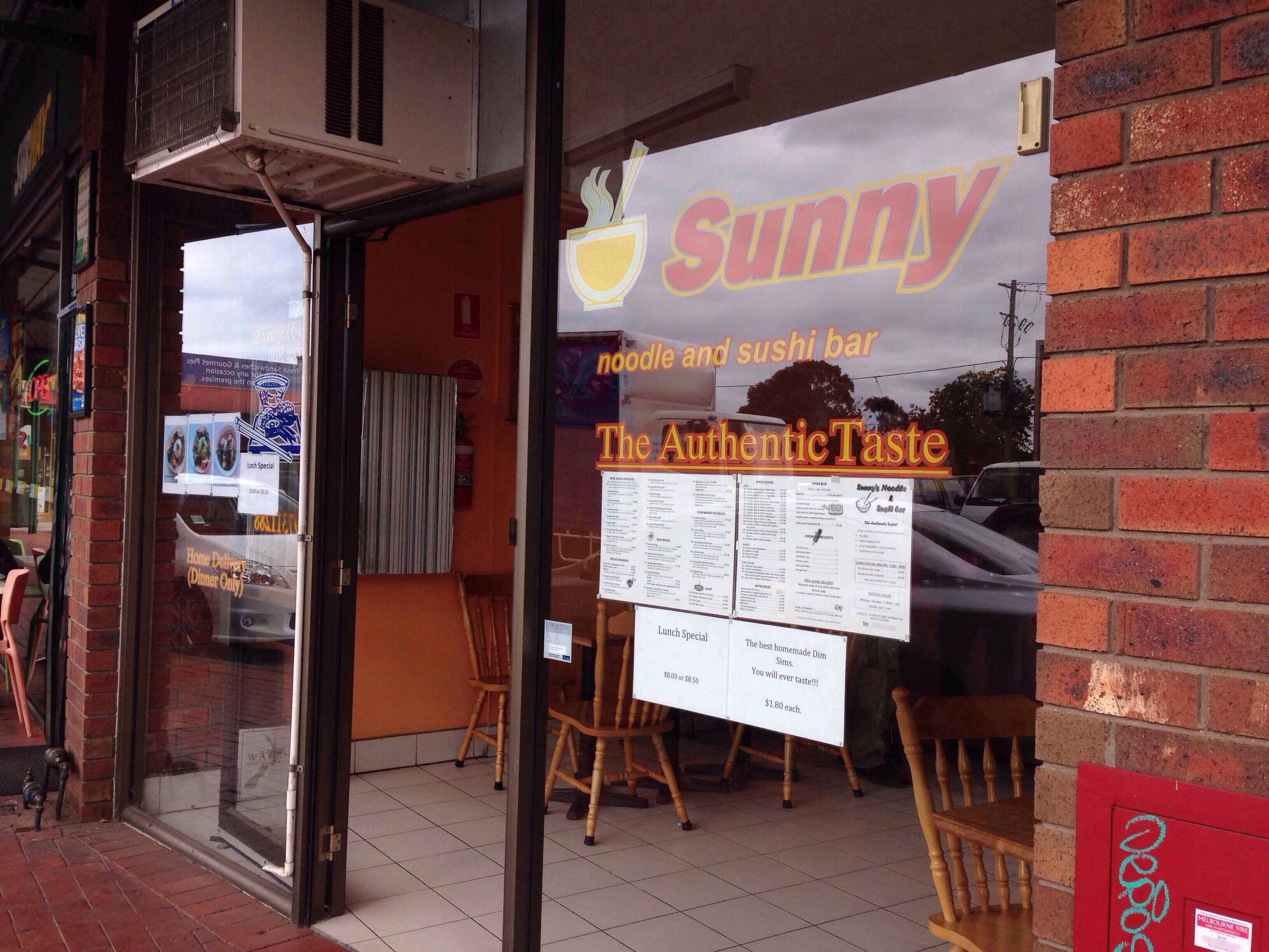 Sunnys Noodle & Sushi Bar, Werribee, Melbourne Zomato