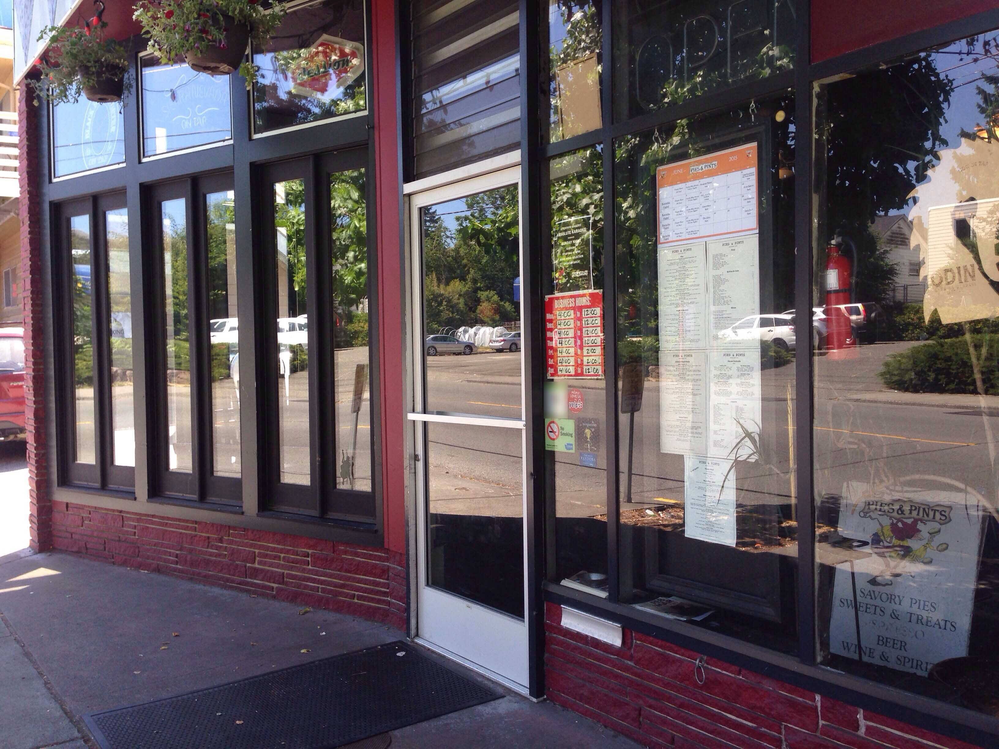 Menu of Pies & Pints, Ravenna, Seattle