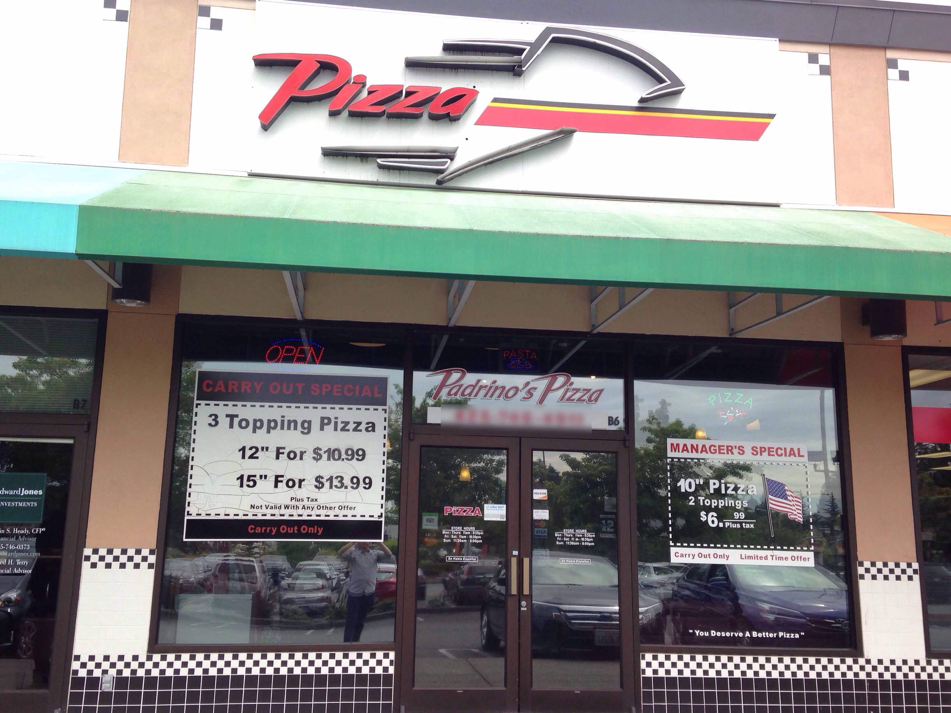 Padrino's Pizza & Pasta, Bellevue, Bellevue Zomato