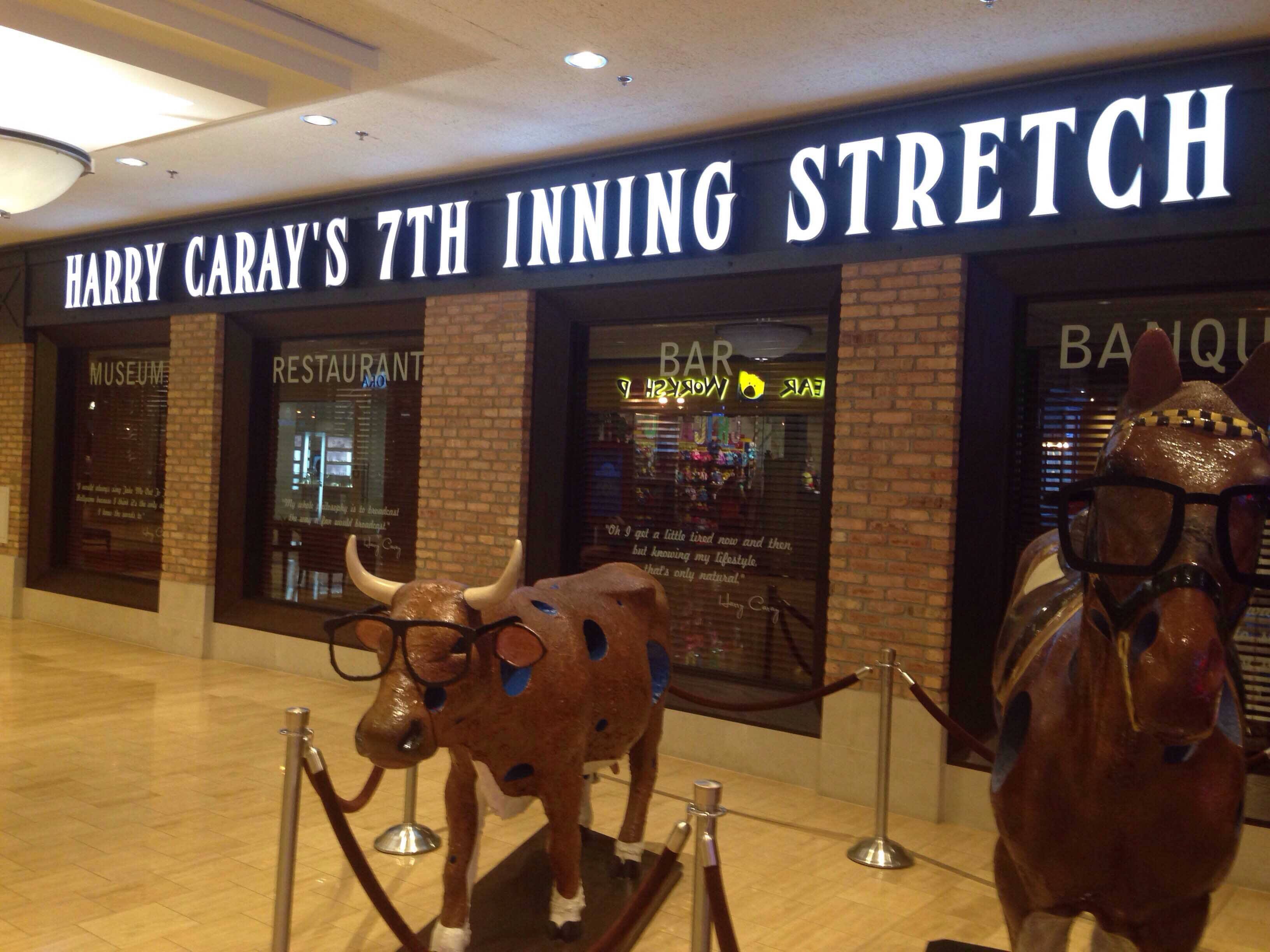 Menu of Harry Caray's Seventh Inning Stretch, Magnificent Mile, Chicago 