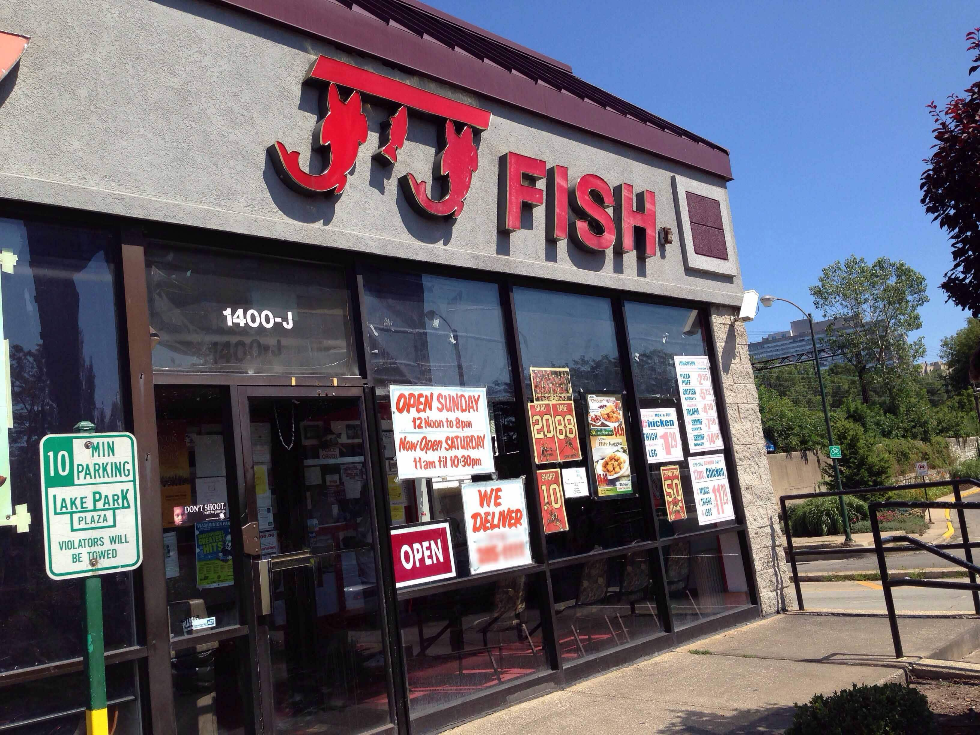 J J Fish Near Me Open