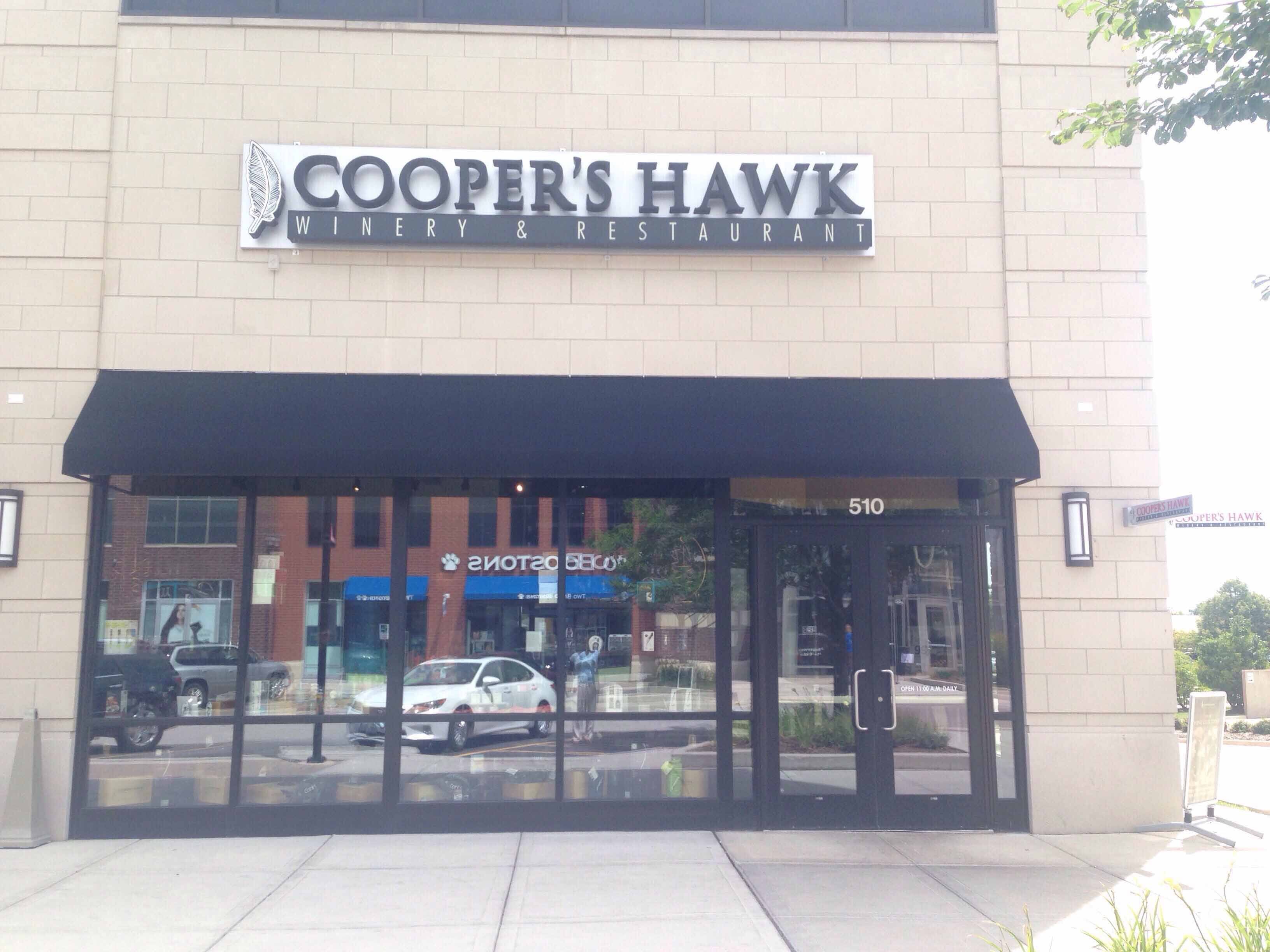 Menu of Cooper's Hawk Winery & Restaurants, Orland Park, Chicago