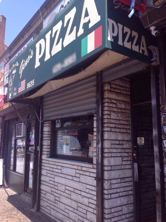 Gino's Pizzeria Menu, Menu for Gino's Pizzeria, Elmhurst, New York City