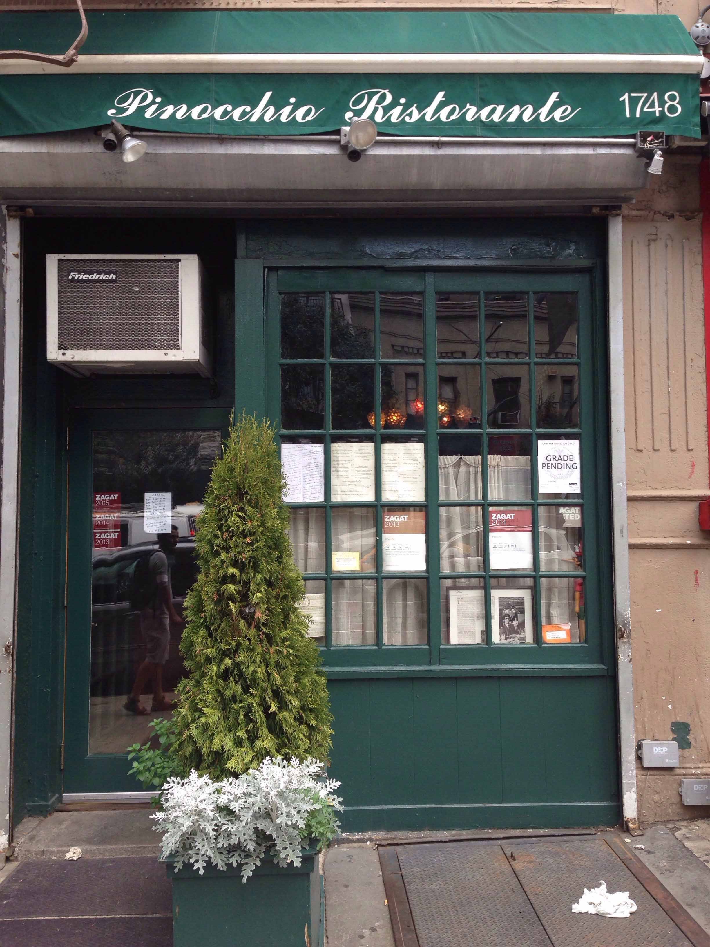 Pinocchio Ristorante, New York, New York City