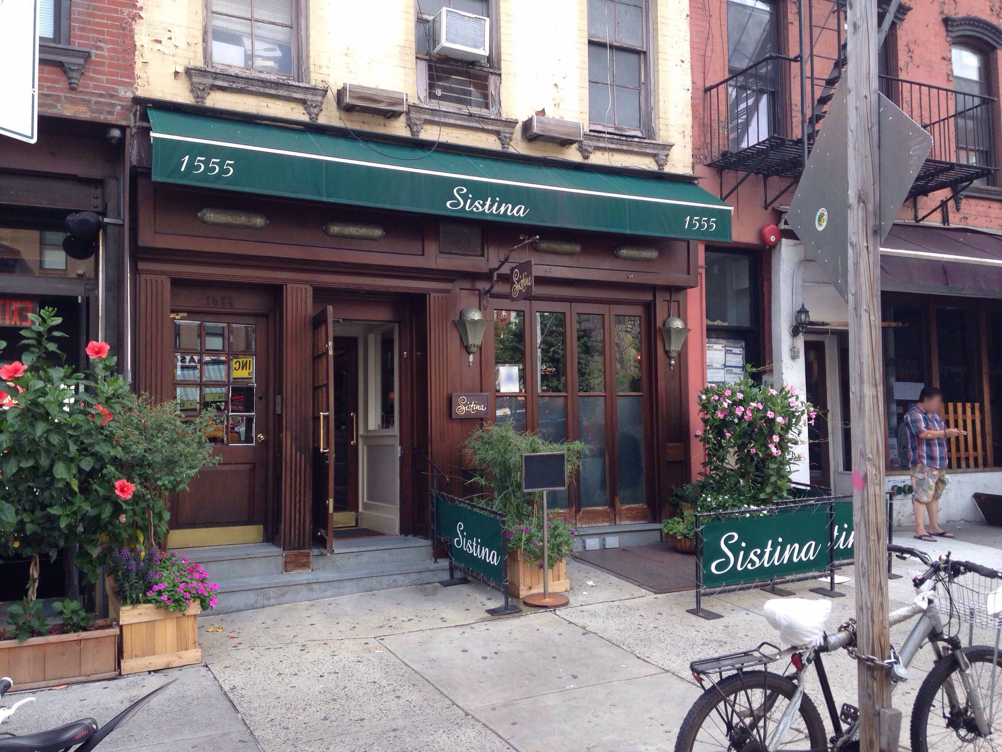 Sistina Menu, Menu for Sistina, Upper East Side, New York City