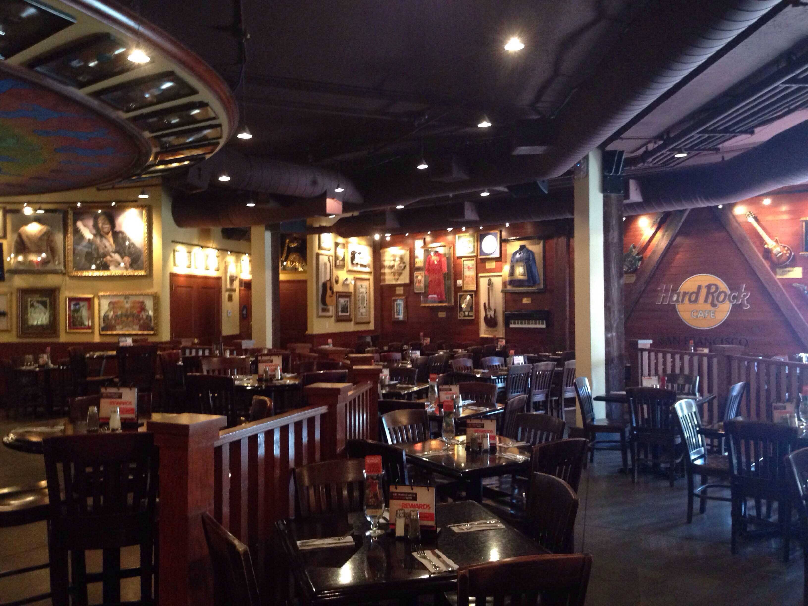 Hard Rock Cafe Menu Menu For Hard Rock Cafe Fisherman S Wharf San Francisco