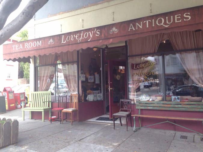 Lovejoy S Antiques Tea Room Noe Valley San Francisco