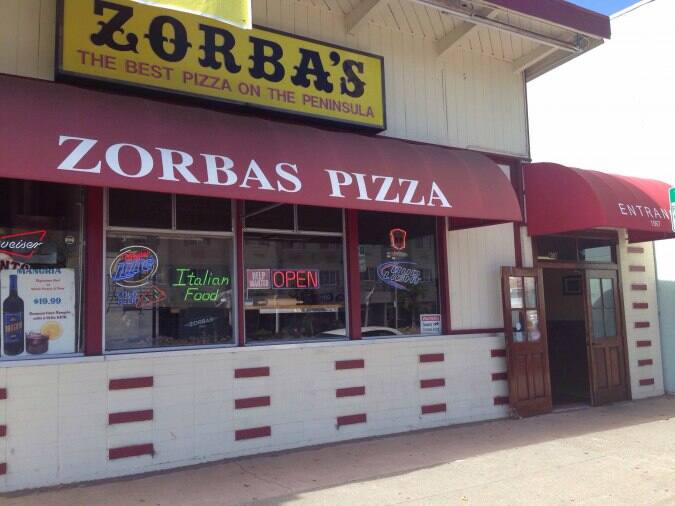 Zorba's Pizza Menu, Menu for Zorba's Pizza, Millbrae, Millbrae