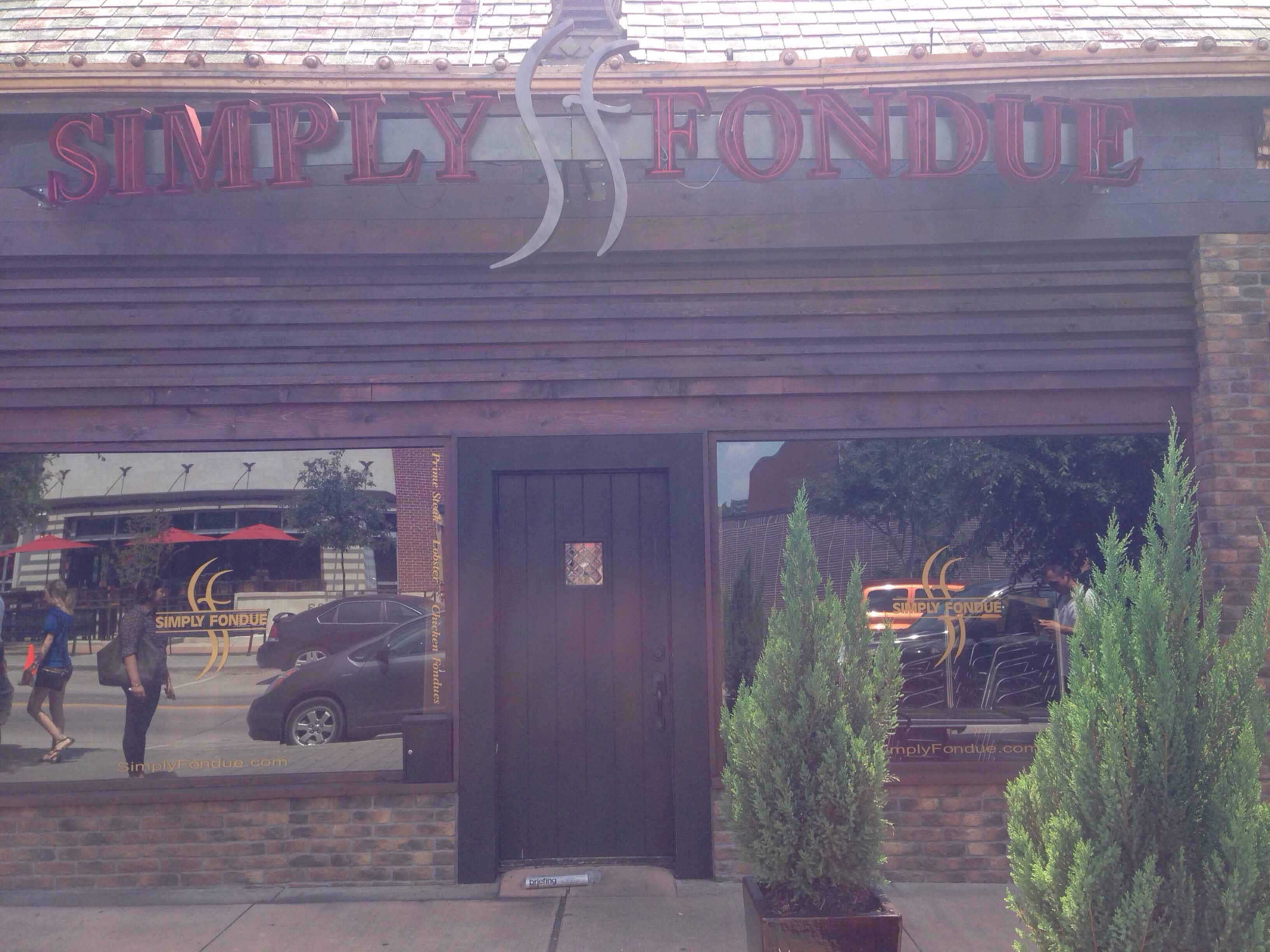 Simply Fondue Menu, Menu for Simply Fondue, Lower Greenville, Dallas