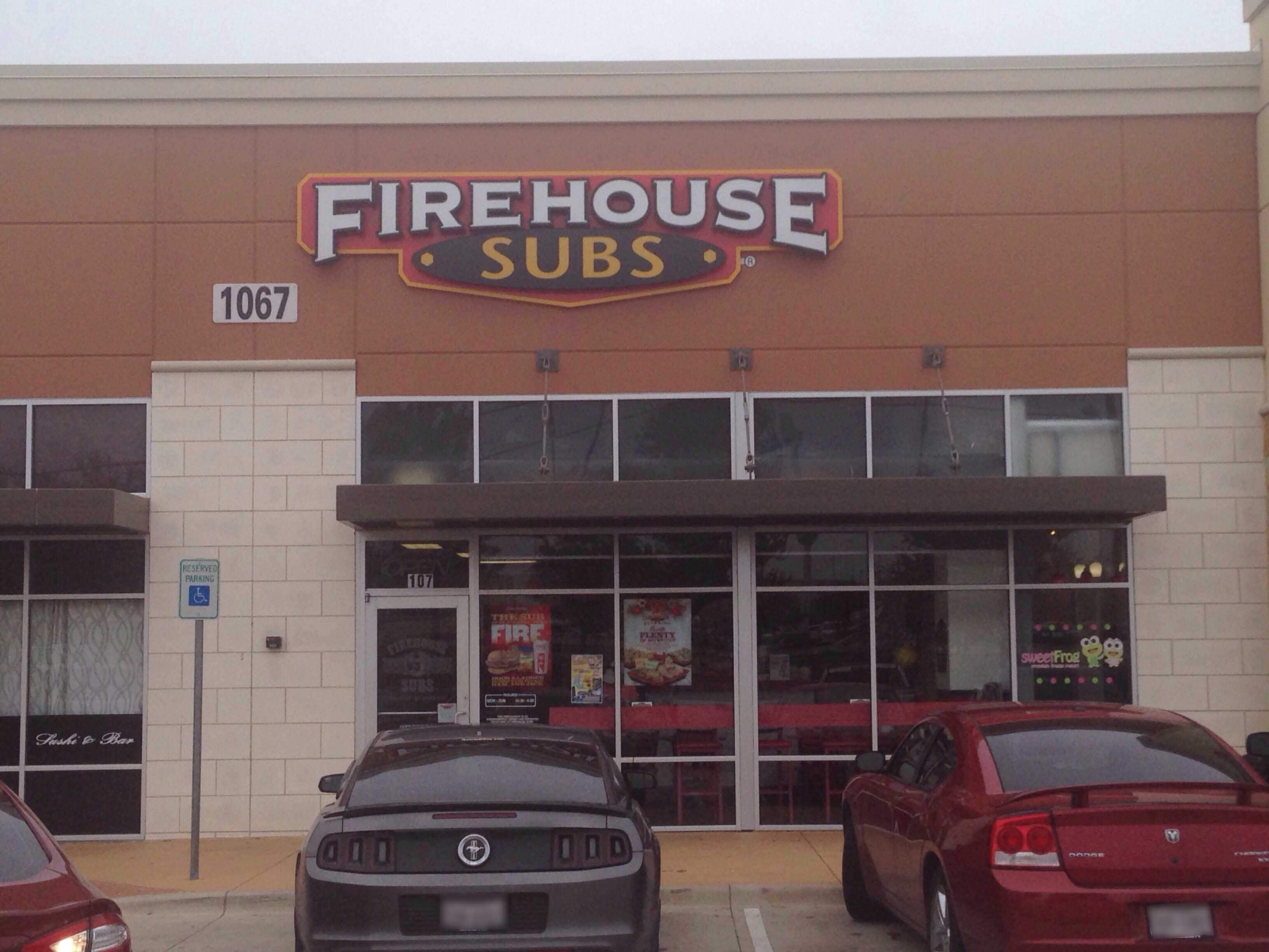 Menu of Firehouse Subs, Rockwall, Rockwall