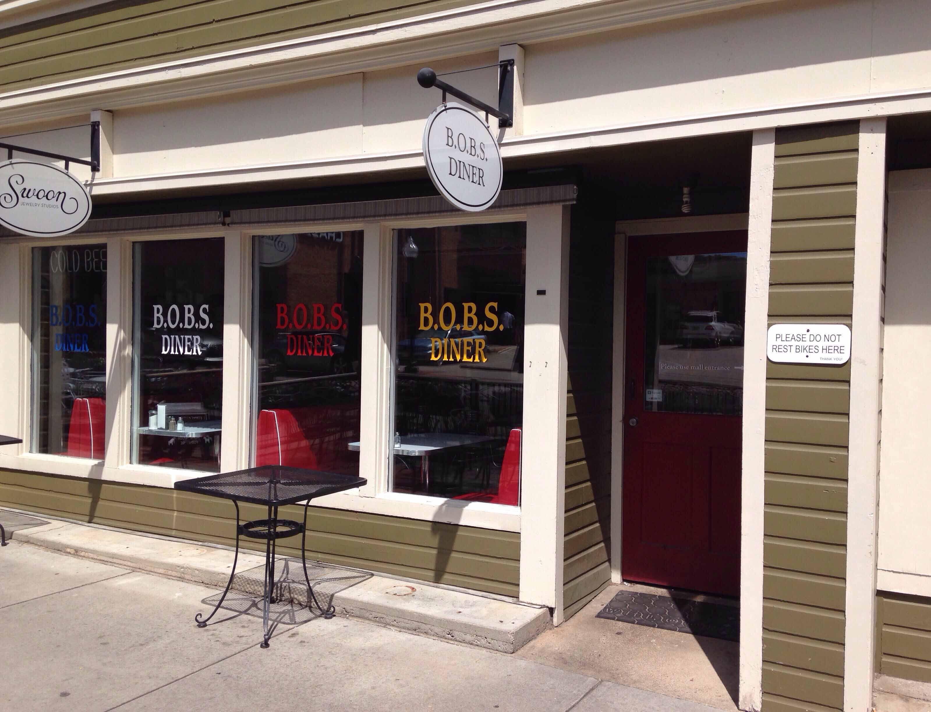 Bob's Diner Menu, Menu for Bob's Diner, Louisville, Denver