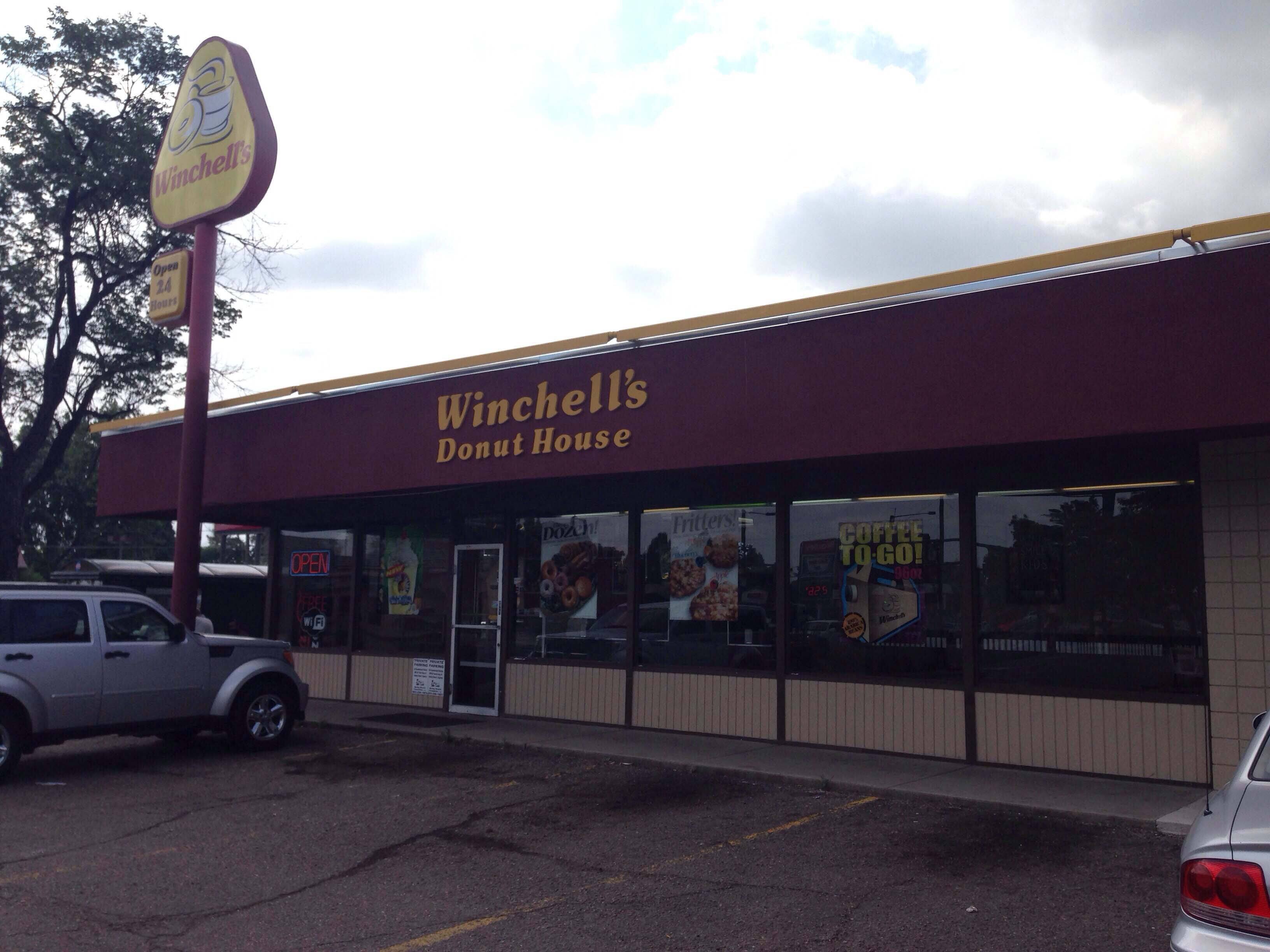 Menu of Winchell's, Regis, Denver