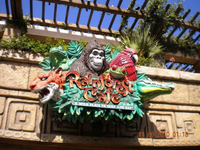 Rainforest Cafe, Anaheim, Orange County - Urbanspoon Zomato