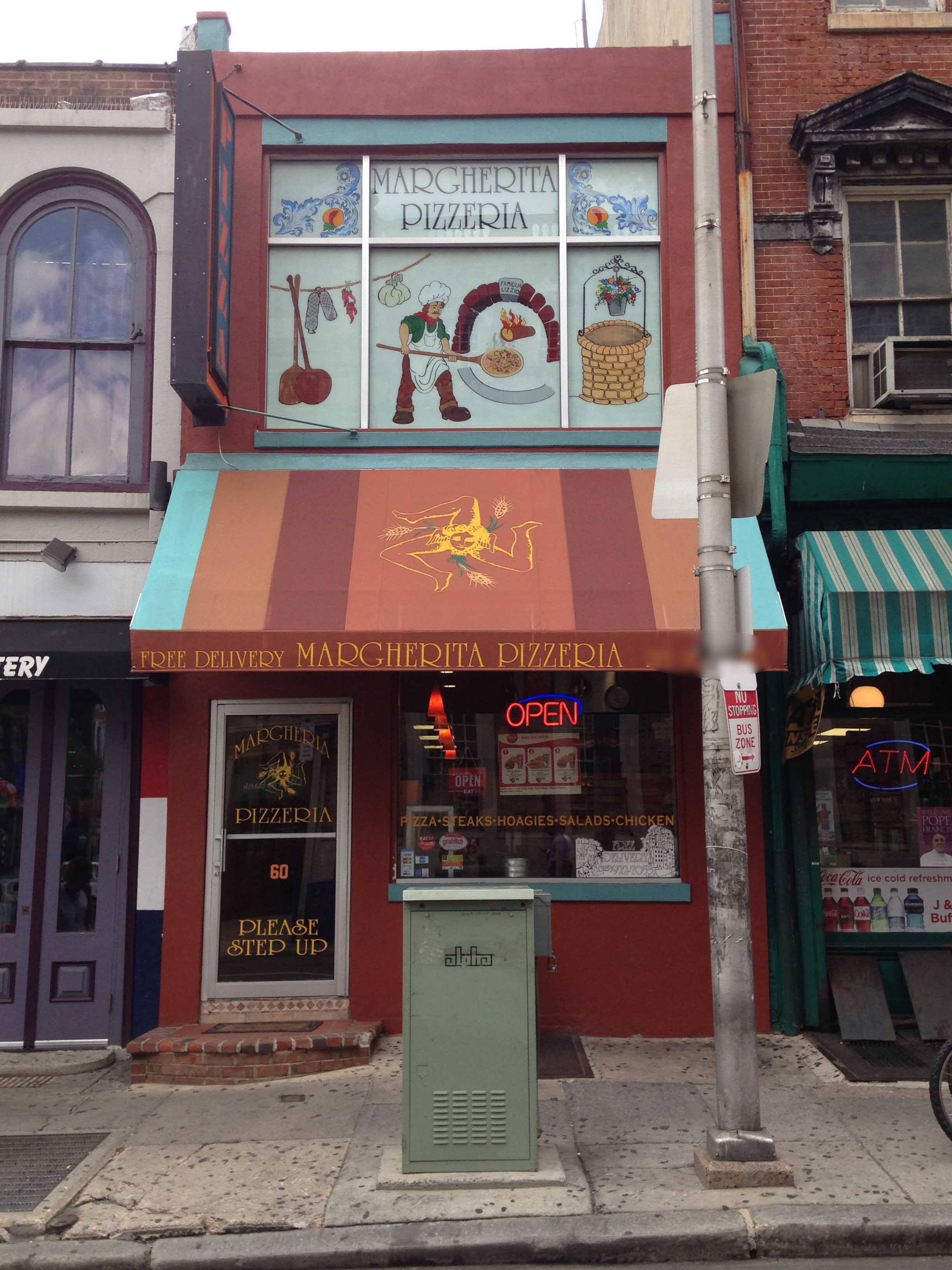 Menu of Margherita Pizzeria, Old City, Philadelphia