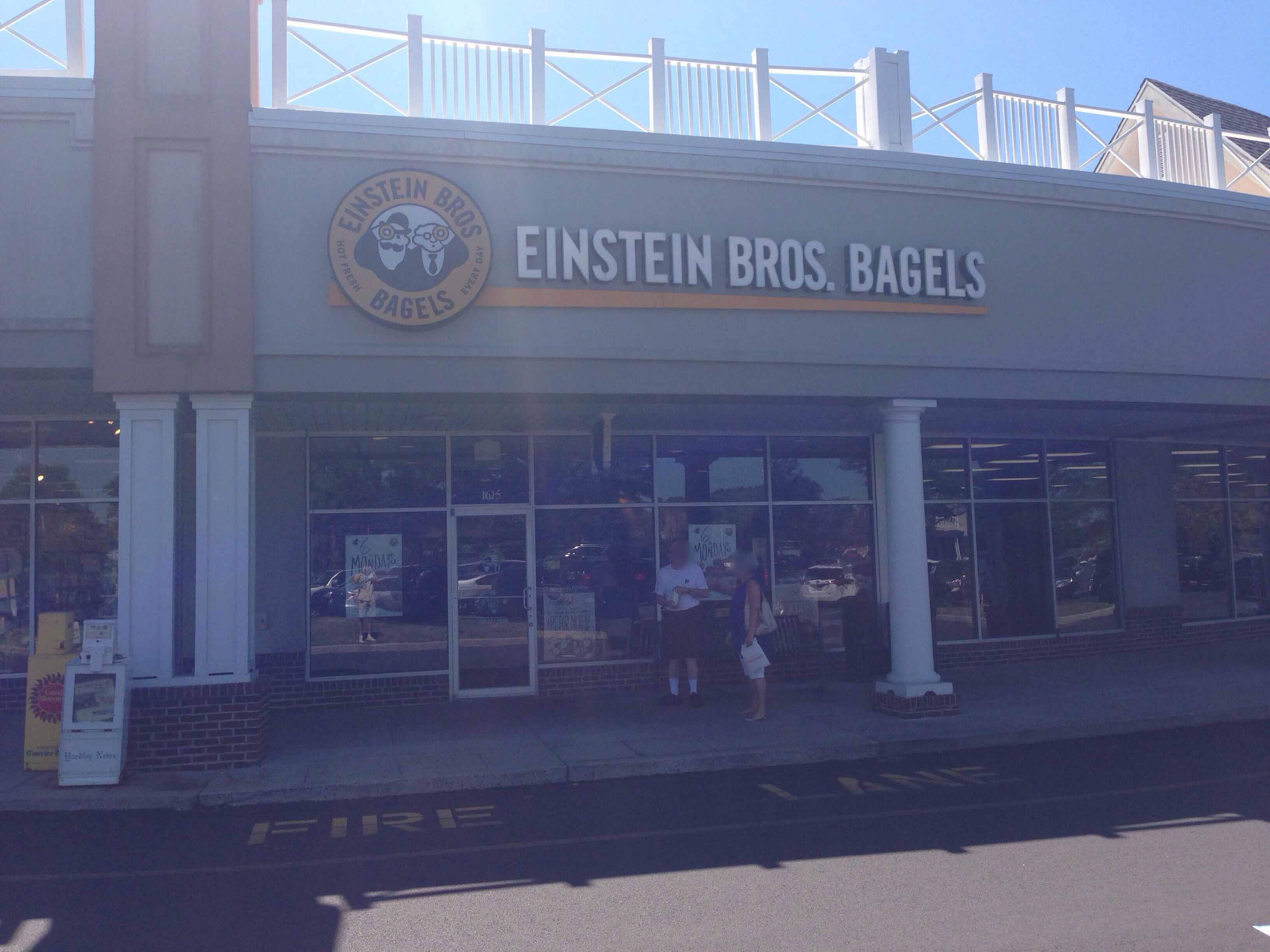 Einstein Bros. Bagels Menu, Menu for Einstein Bros. Bagels, Yardley