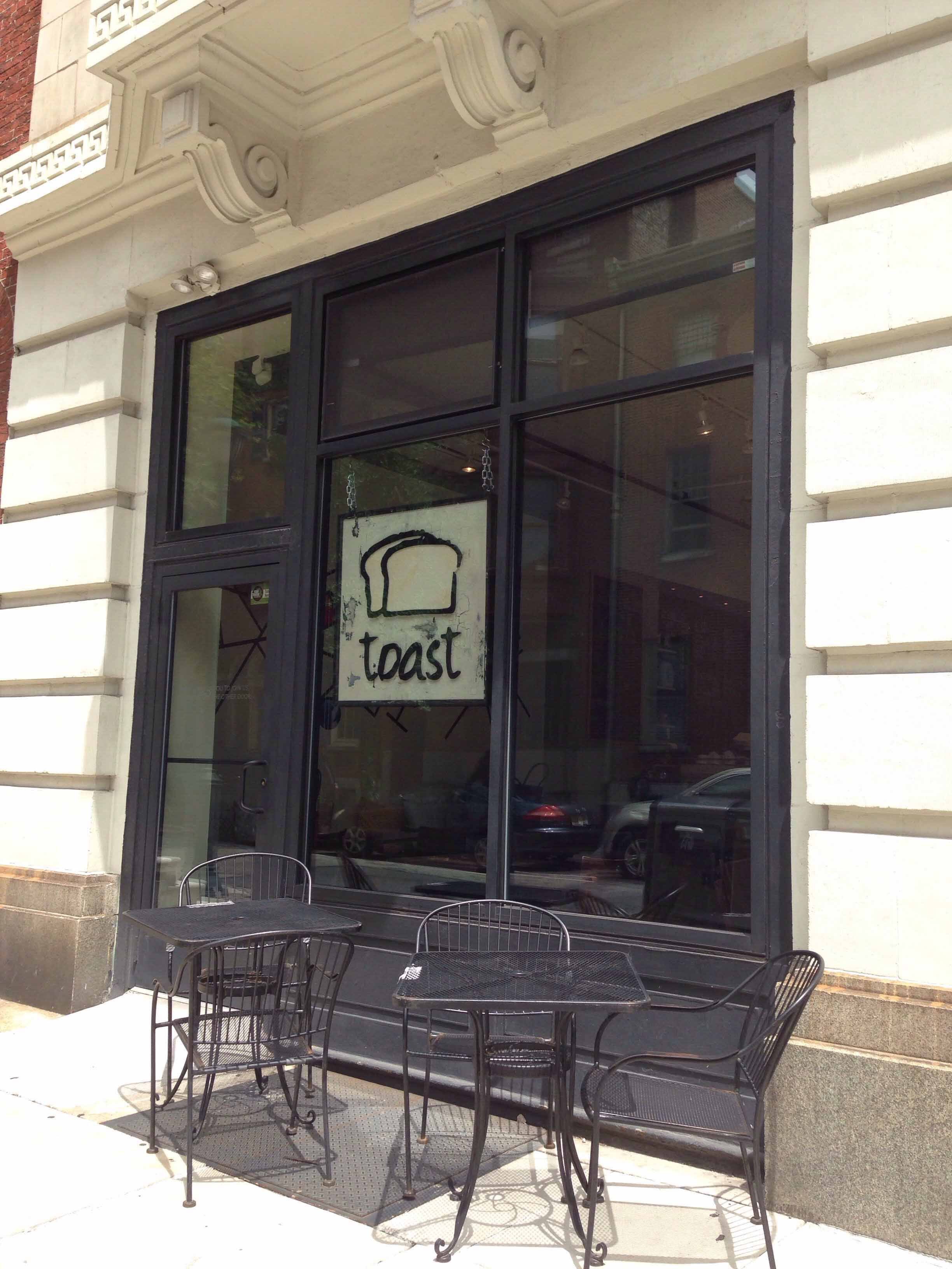 Menu of Toast, Washington Square West, Philadelphia