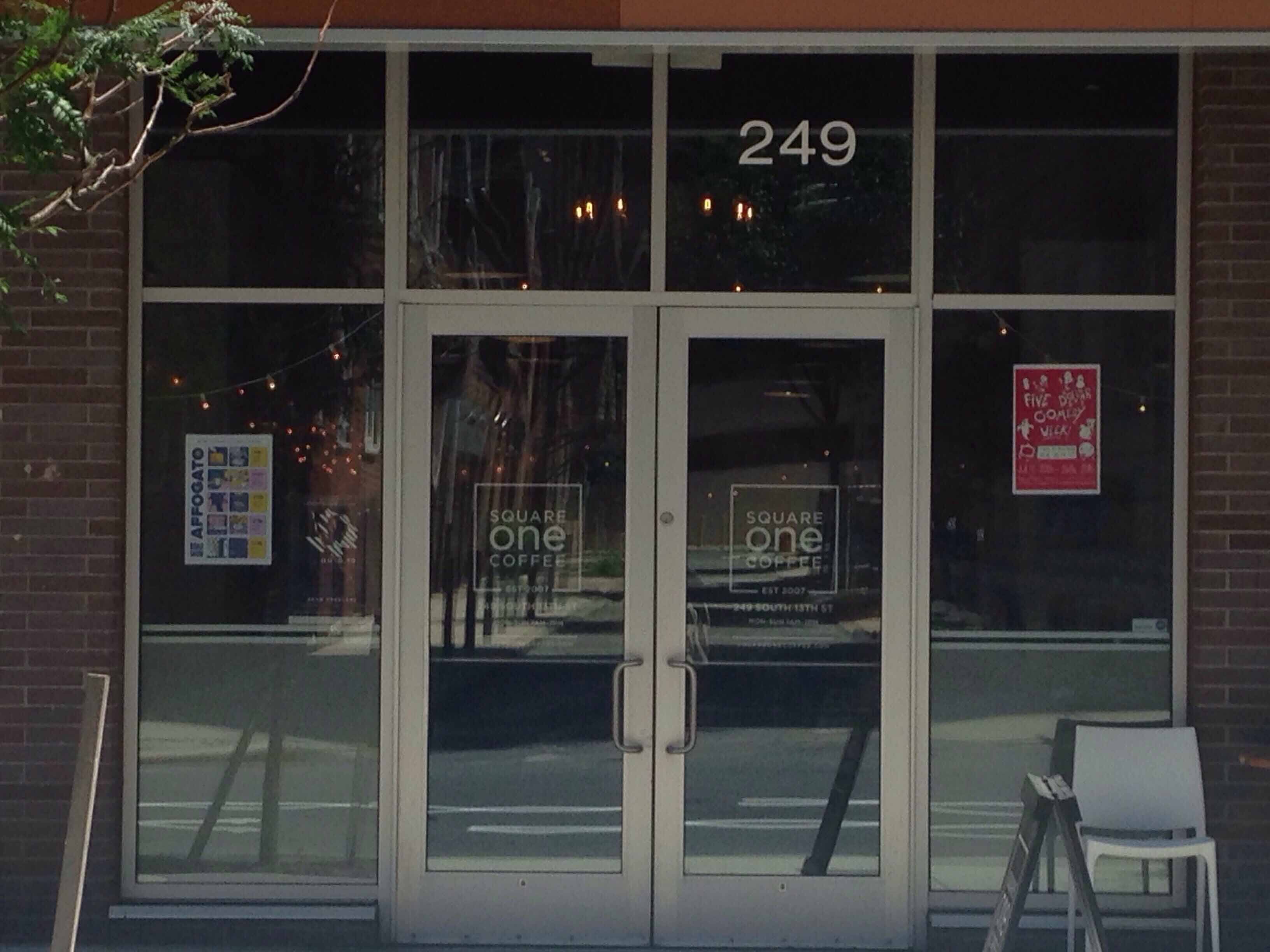 Menu of Square One Coffee, Washington Square West, Philadelphia