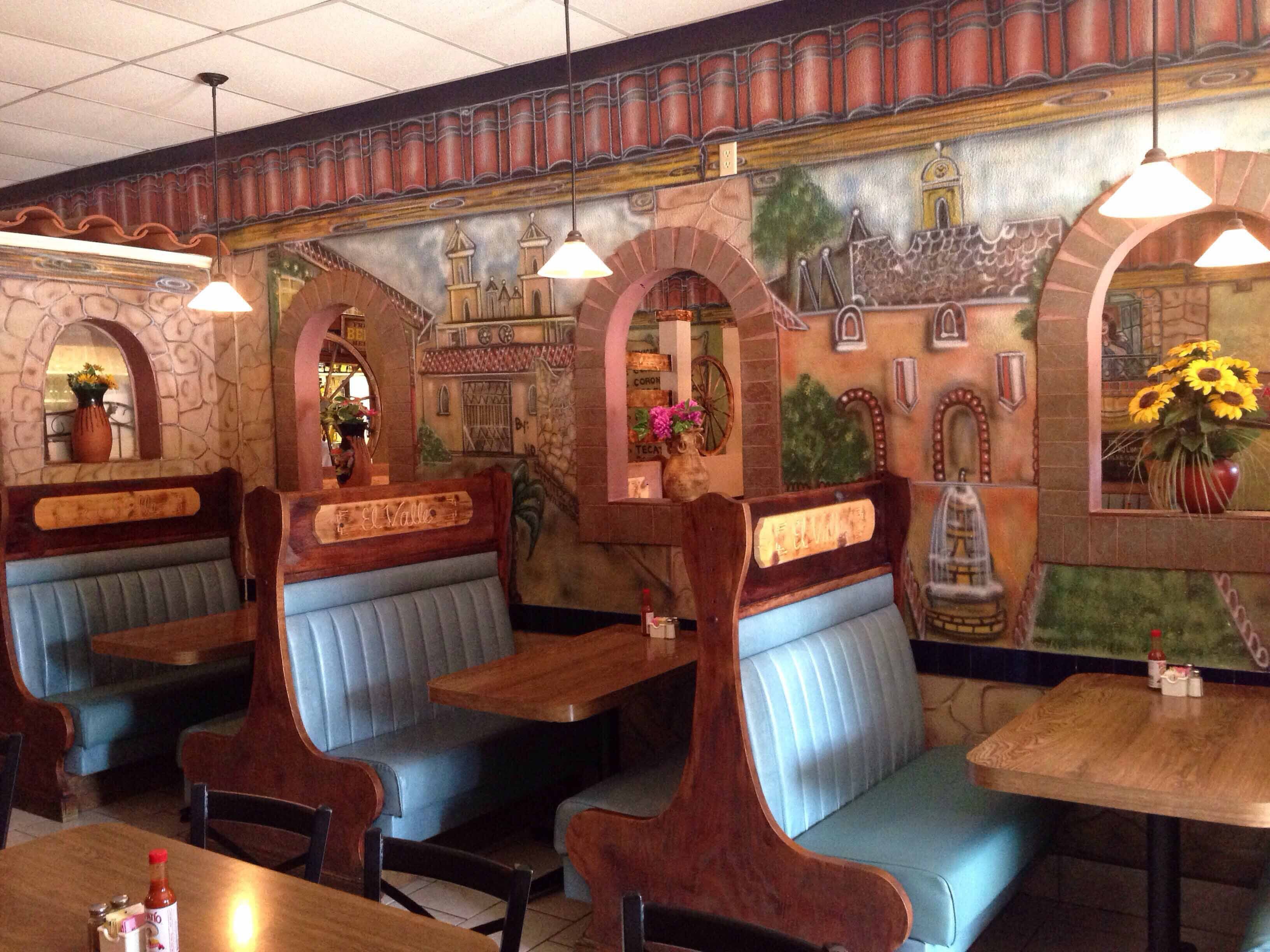 El Valle Mexican Restaurant Menu