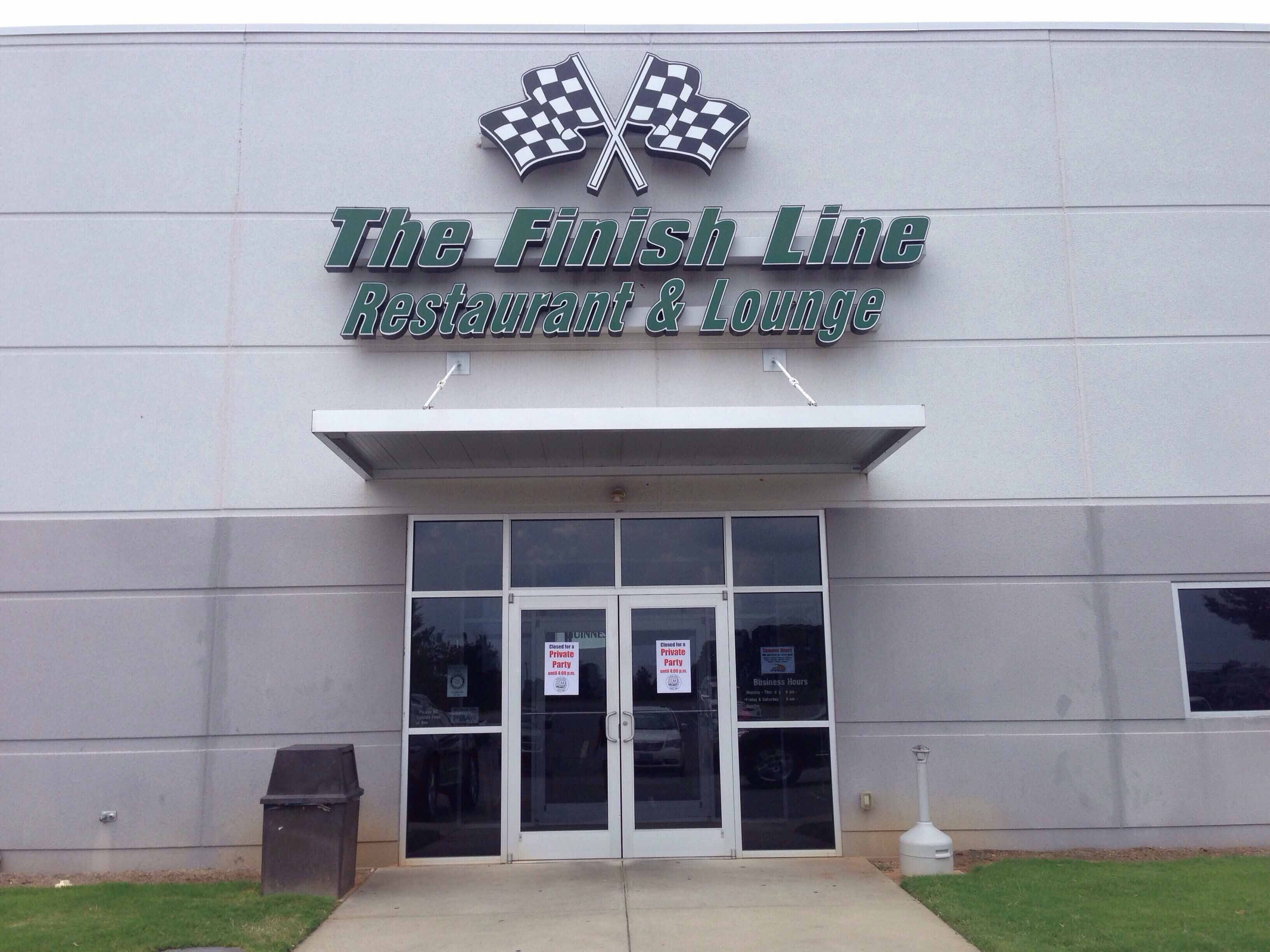 Finish Line Restaurant Menu, Menu for Finish Line Restaurant