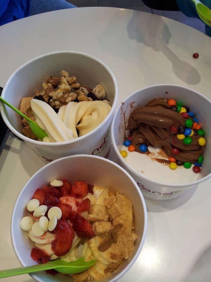 Yogurtland Menu, Menu for Yogurtland, Corporate/Jefferson, Baton Rouge