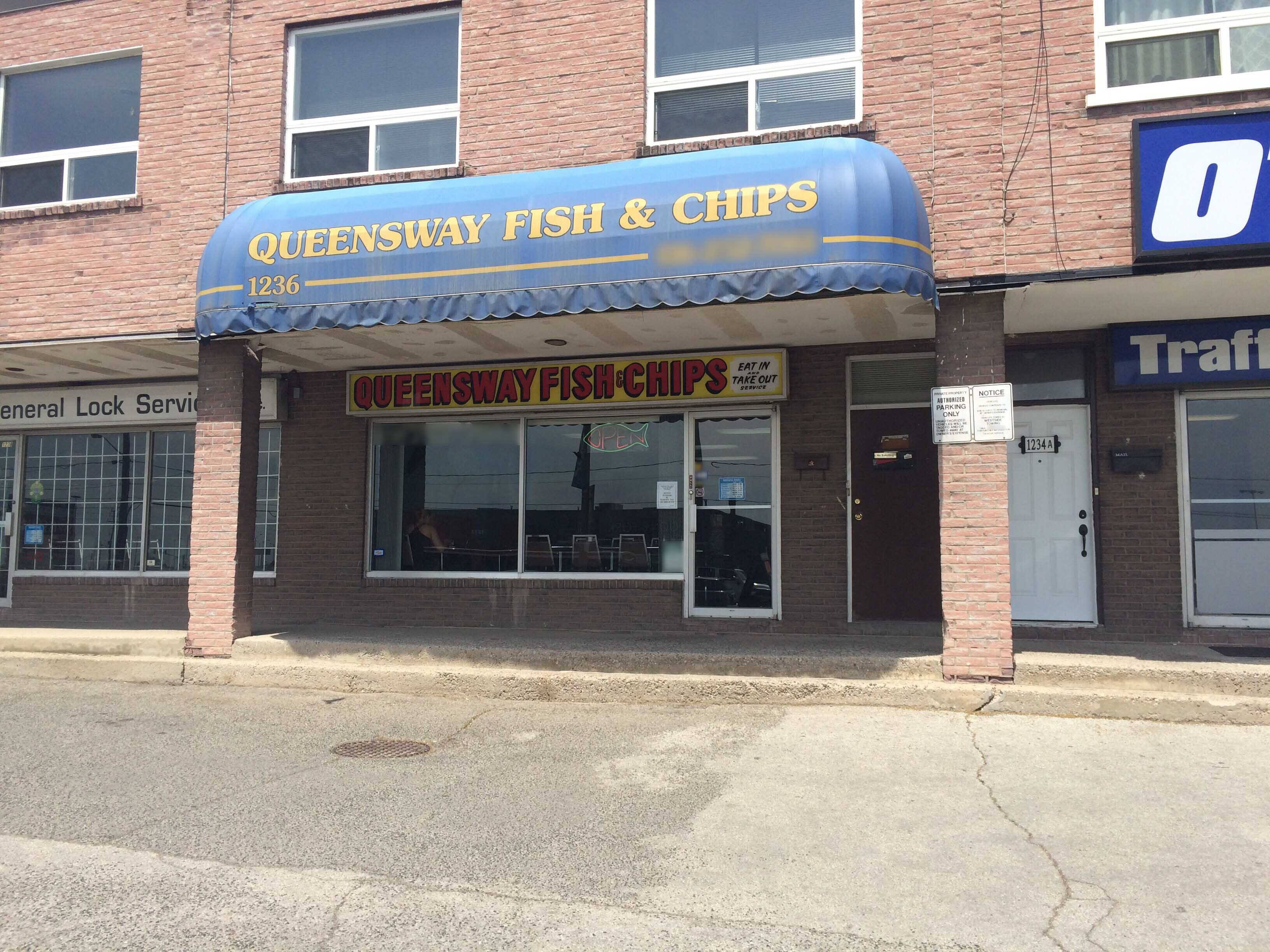 Queensway Fish & Chips Menu, Menu for Queensway Fish & Chips, Etobicoke