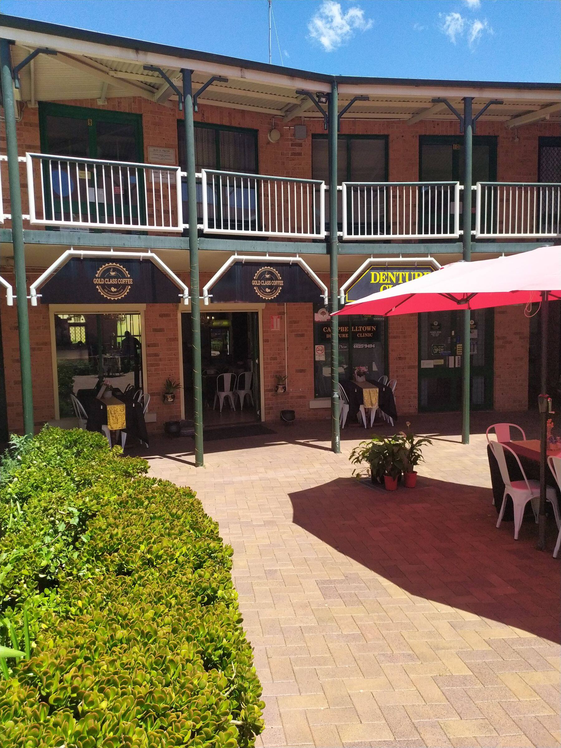 Menu of Gold Class Coffee, Campbelltown, Sydney