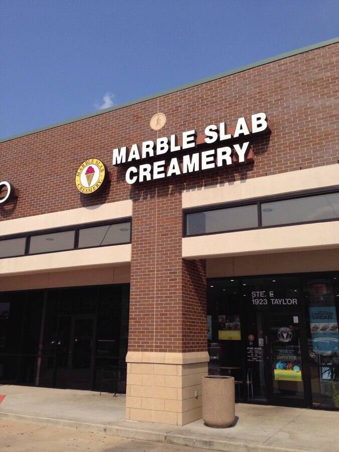 Marble Slab Creamery Menu, Menu for Marble Slab Creamery, Washington Corridor, Houston