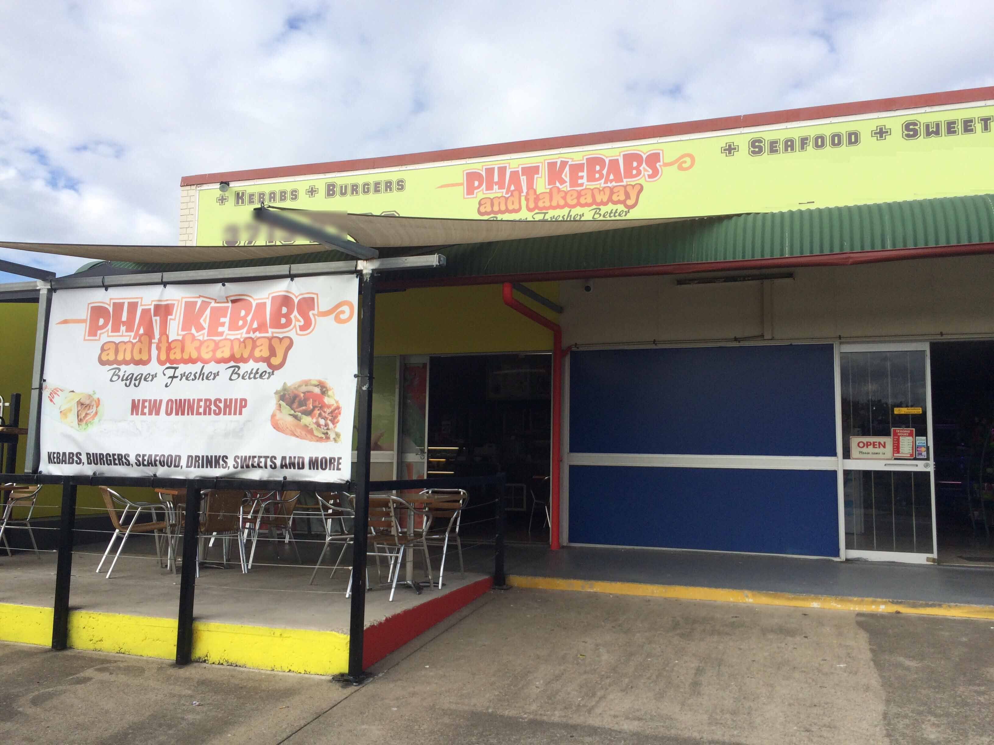 Menu of Phat Kebabs and Takeaway, Darra, Brisbane