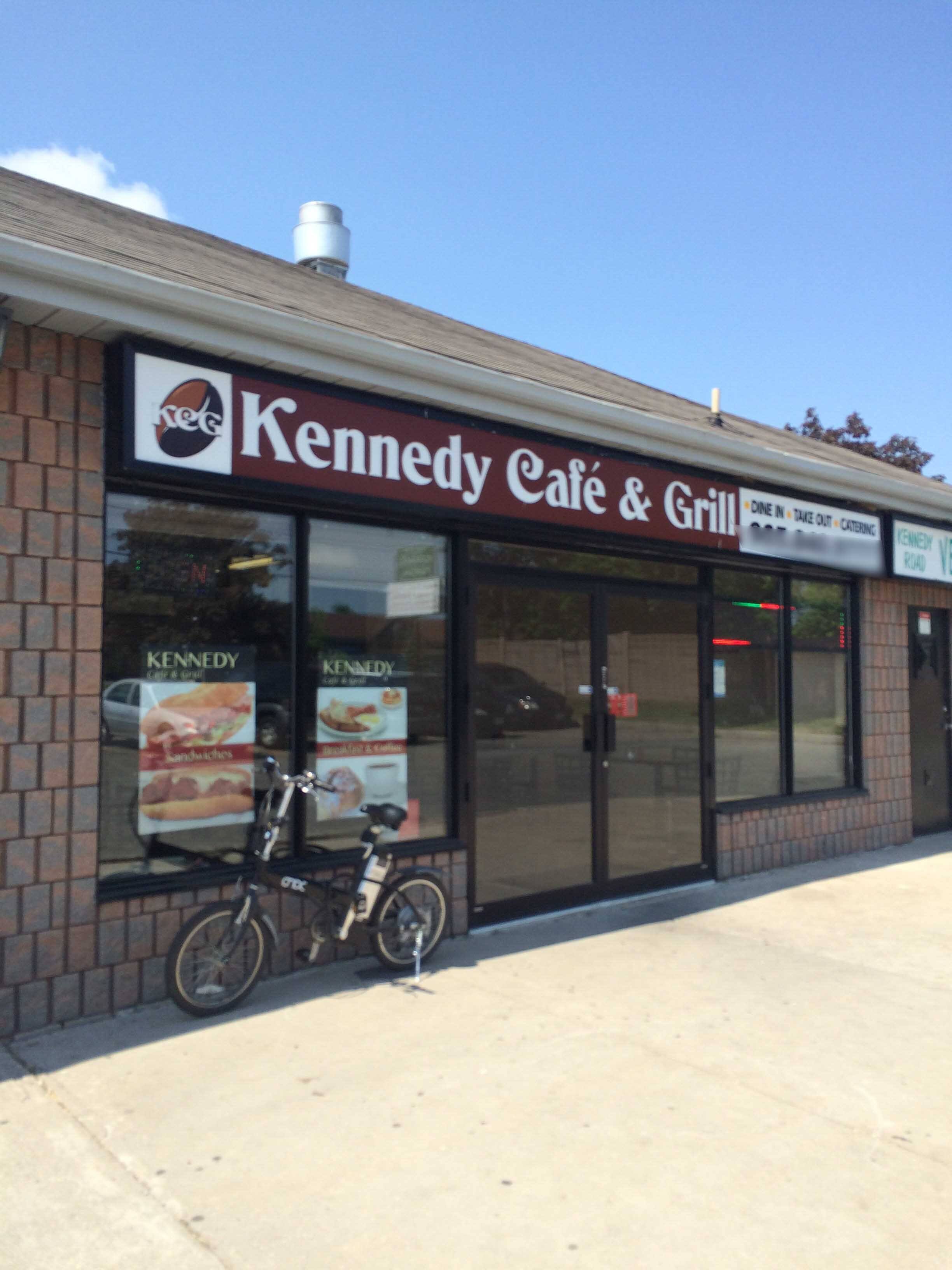 Menu of Kennedy Cafe & Grill, Brampton, Toronto