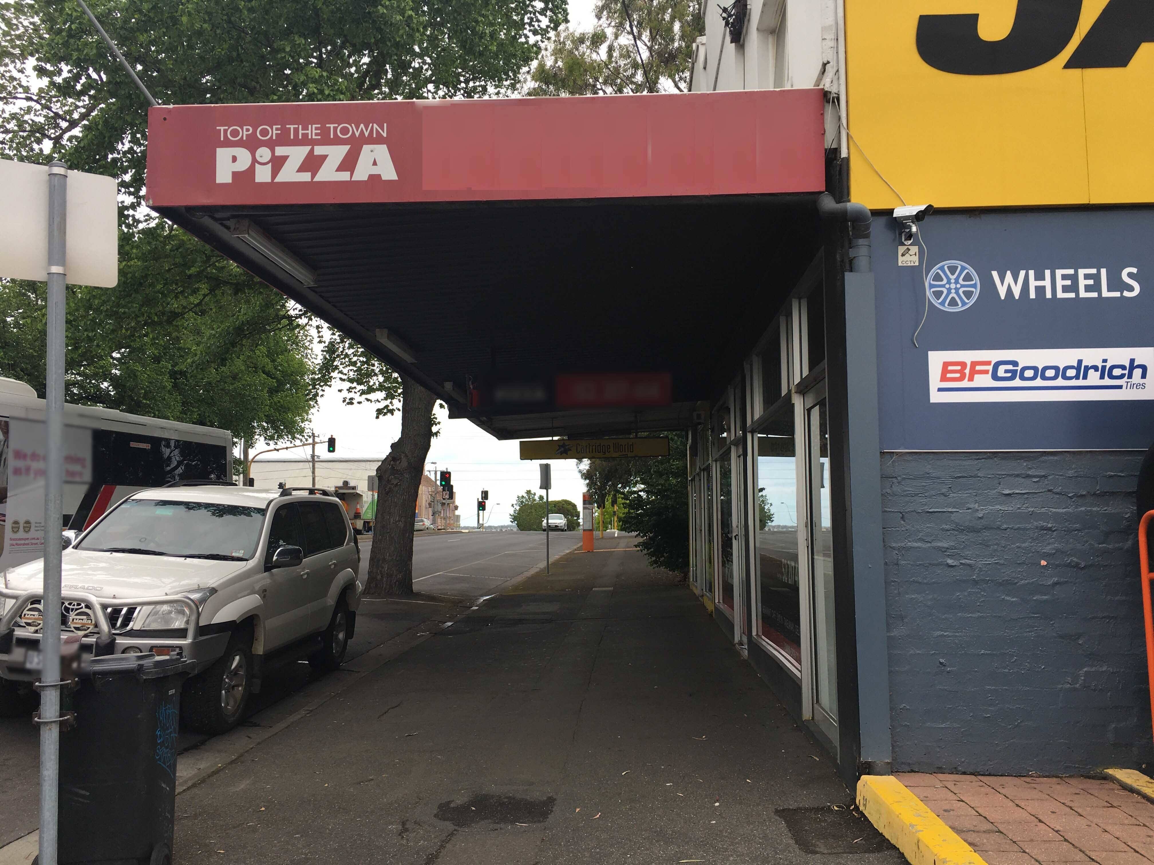 Menu of Top of the Town Pizza, Geelong CBD, Geelong