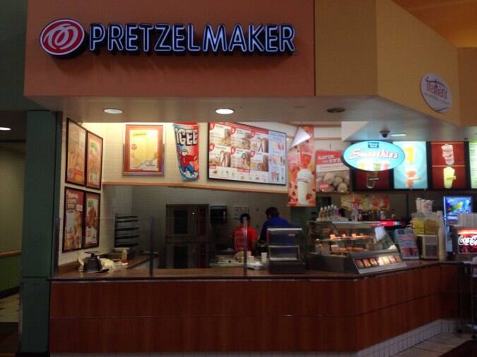 Pretzel Maker Menu, Menu for Pretzel Maker, Concord Mills, Charlotte Urbanspoon/Zomato