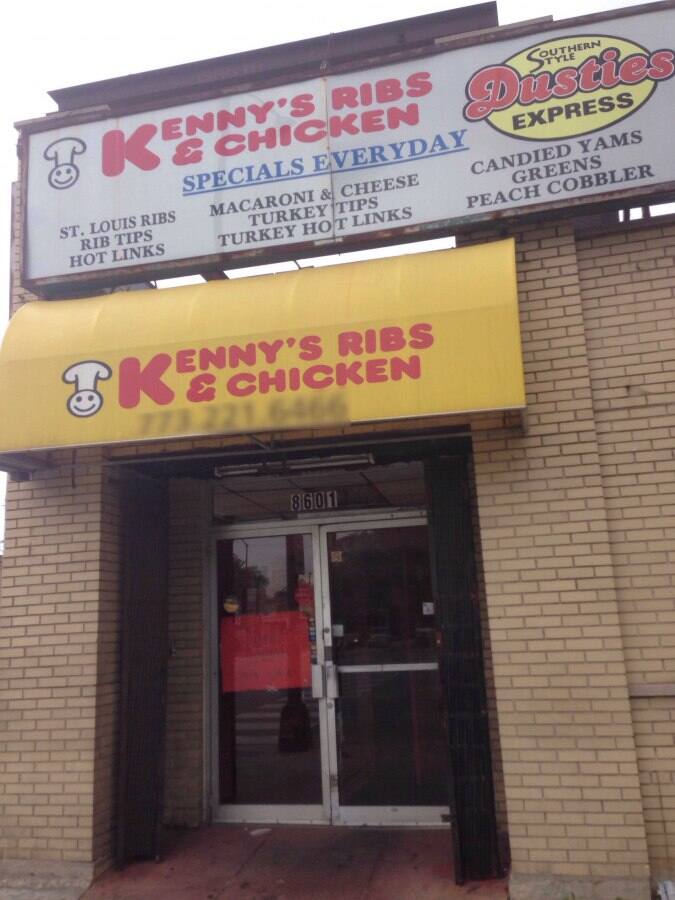Kenny's Ribs & Chicken Menu Urbanspoon/Zomato