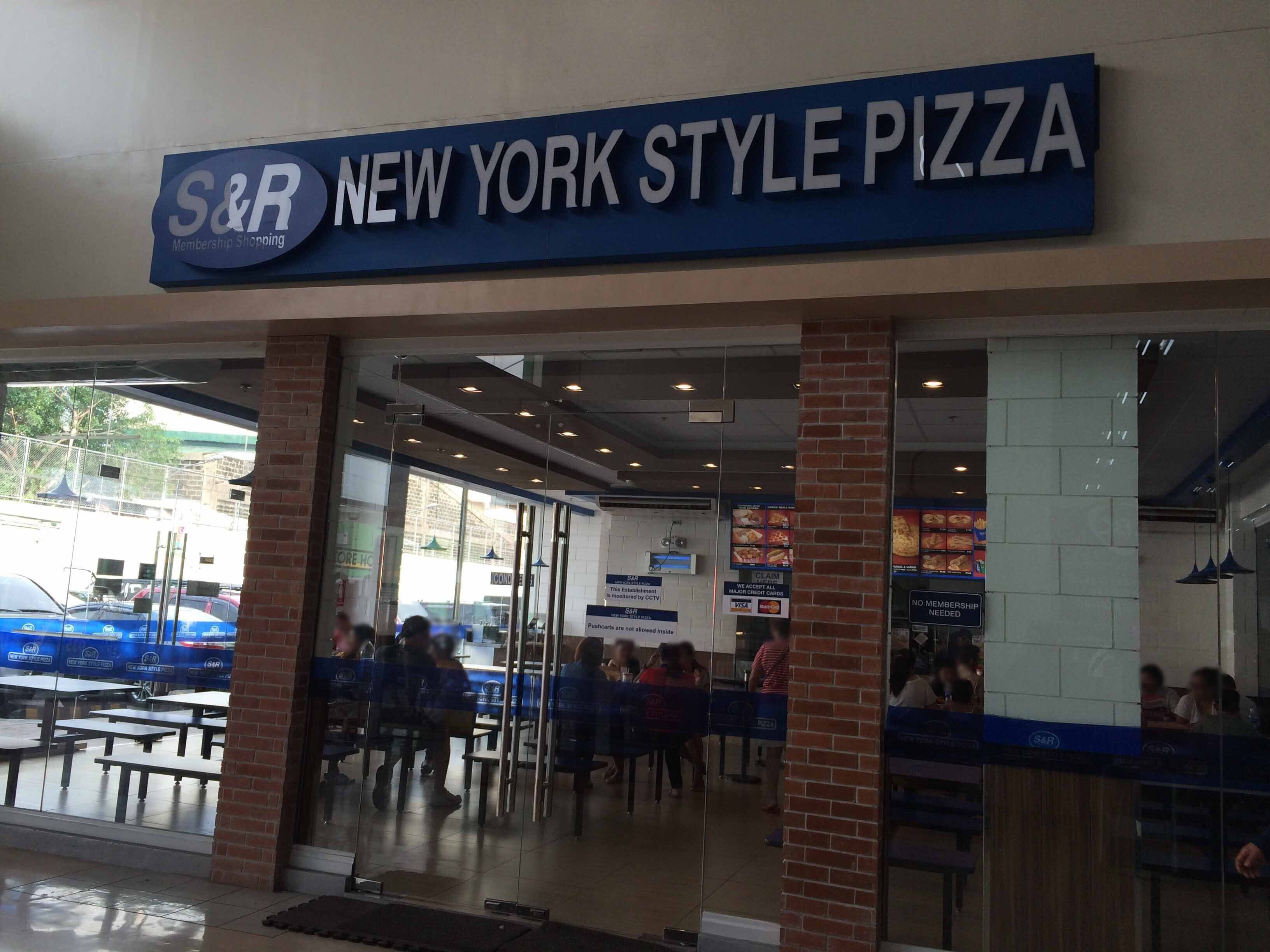 S R New York Style Pizza Reviews Galas Quezon City Zomato