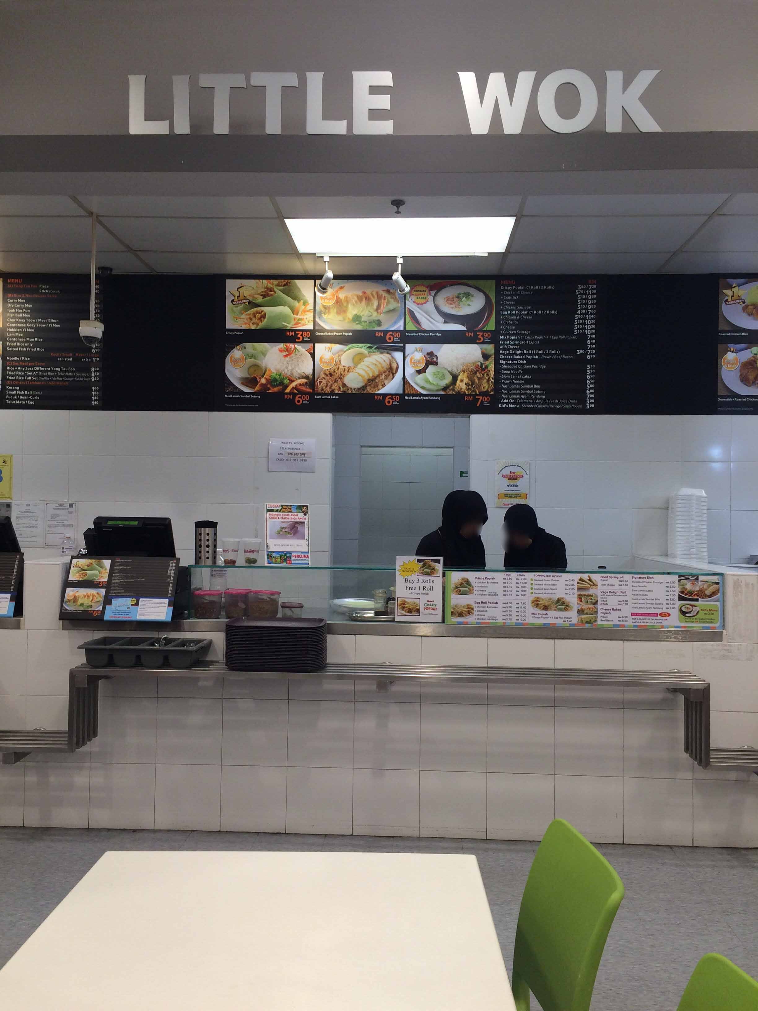 Menu of Little Wok, Pusat Bandar, Selangor