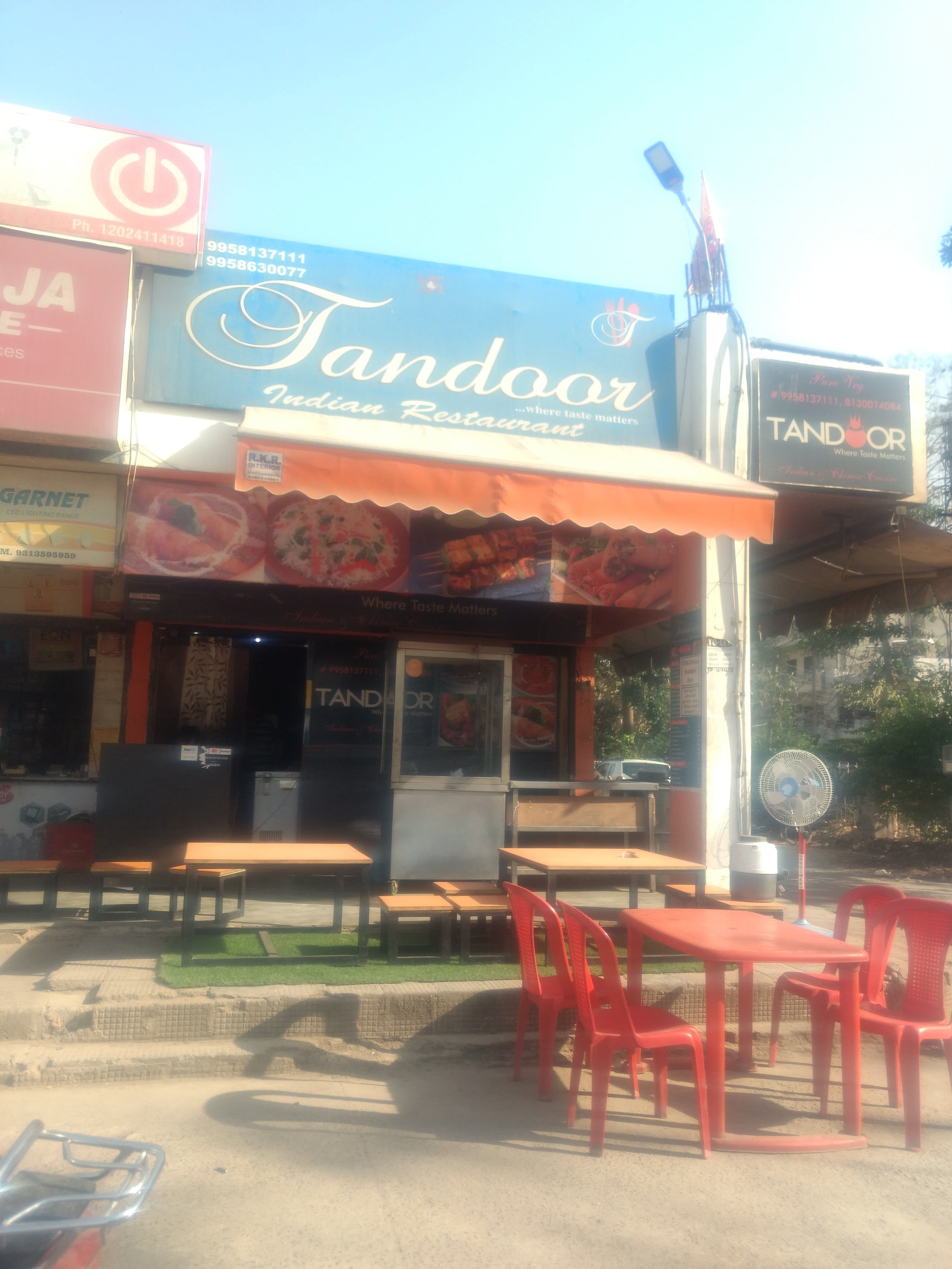 Tandoor indian restaurant menu