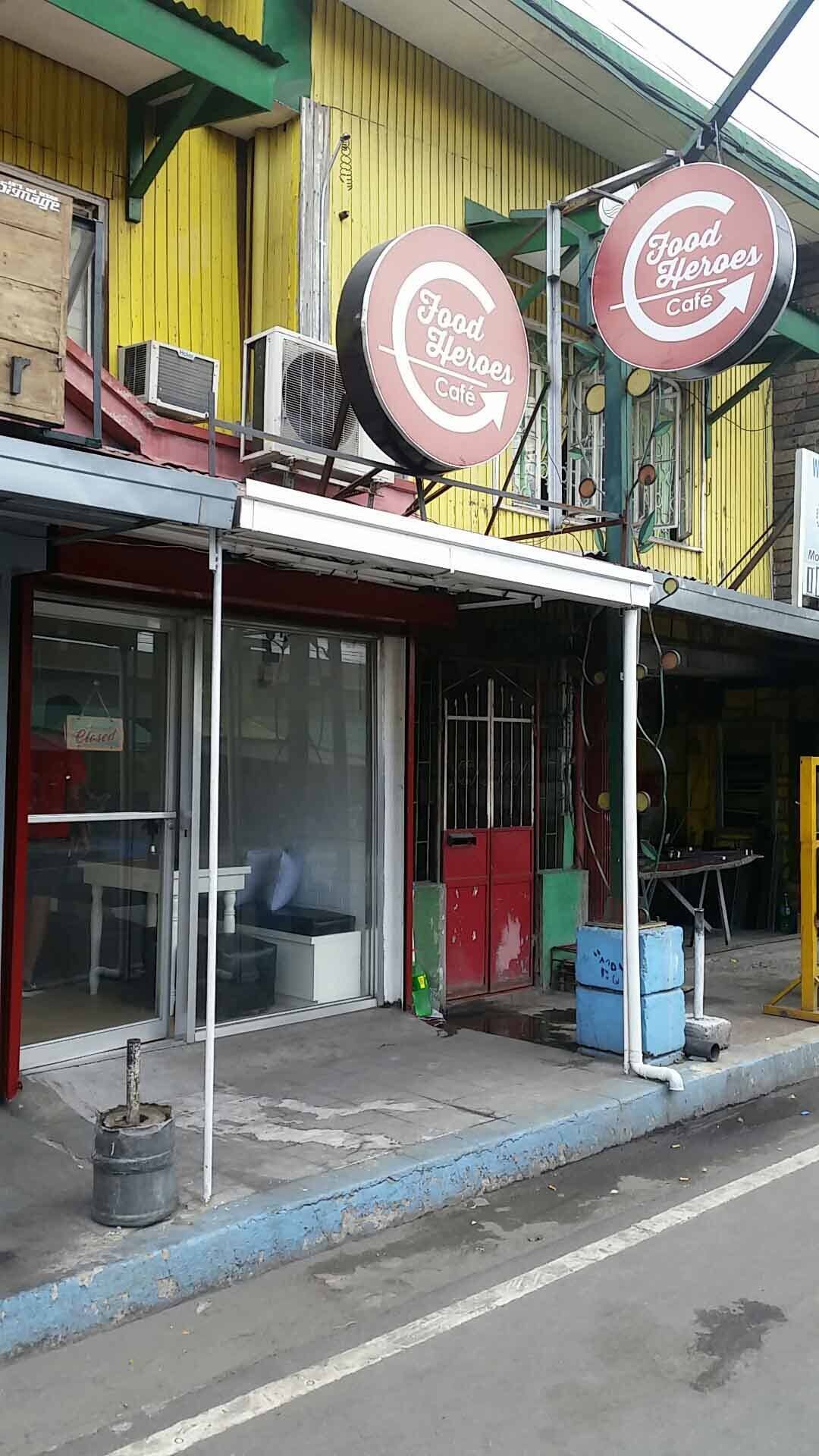 Menu of Food Heroes Cafe, Tondo, Manila