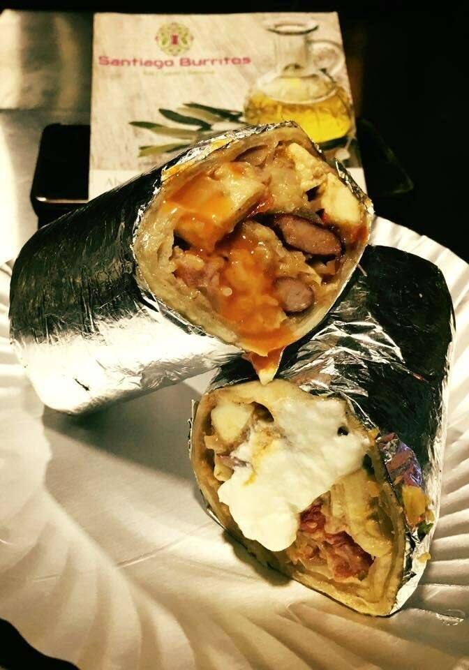 Santiago Burritos Menu, Menu for Santiago Burritos, Nagawara, Bangalore