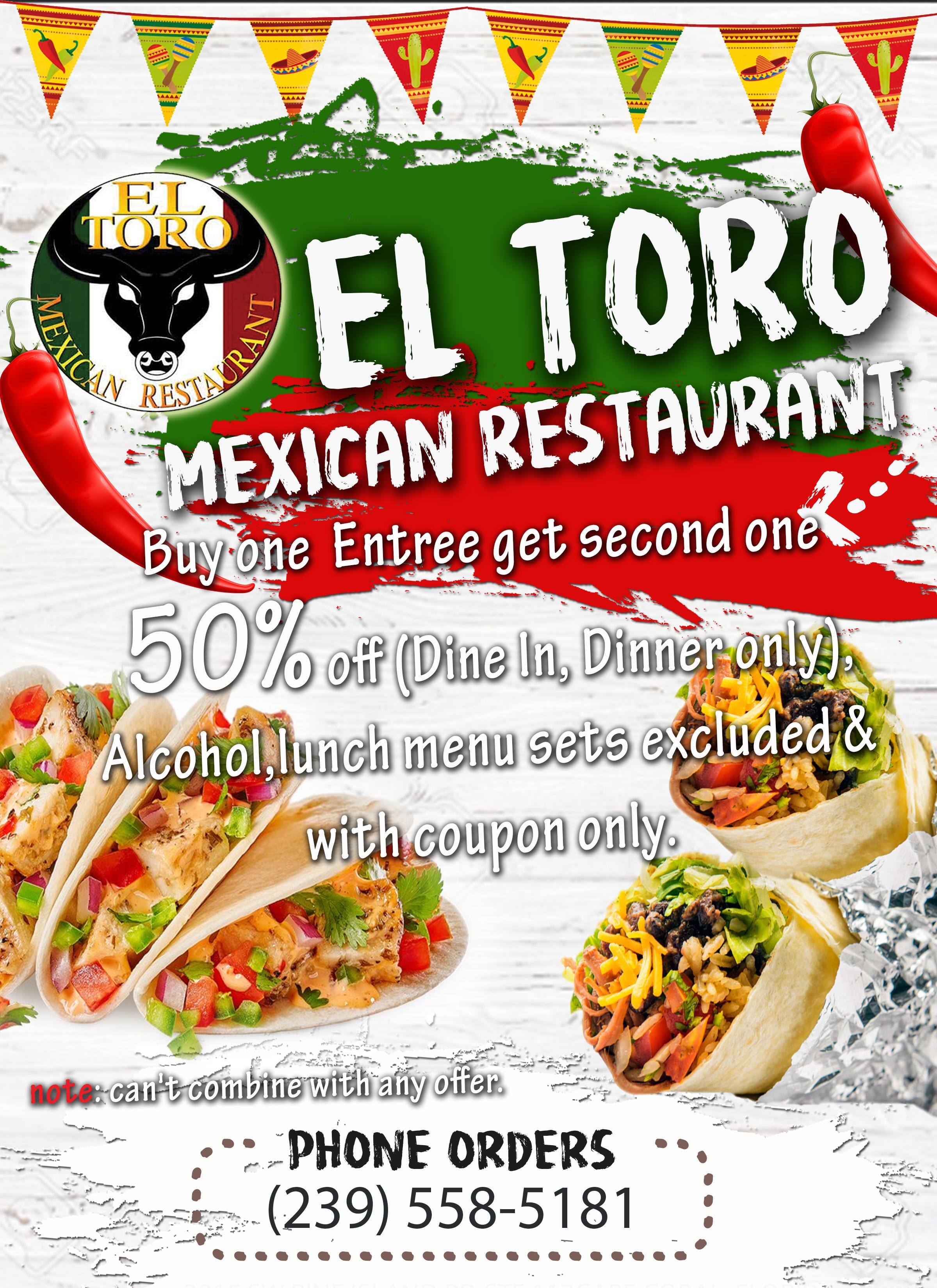 El Toro Mexican Bar Grill Cape Coral Fort Myers Zomato