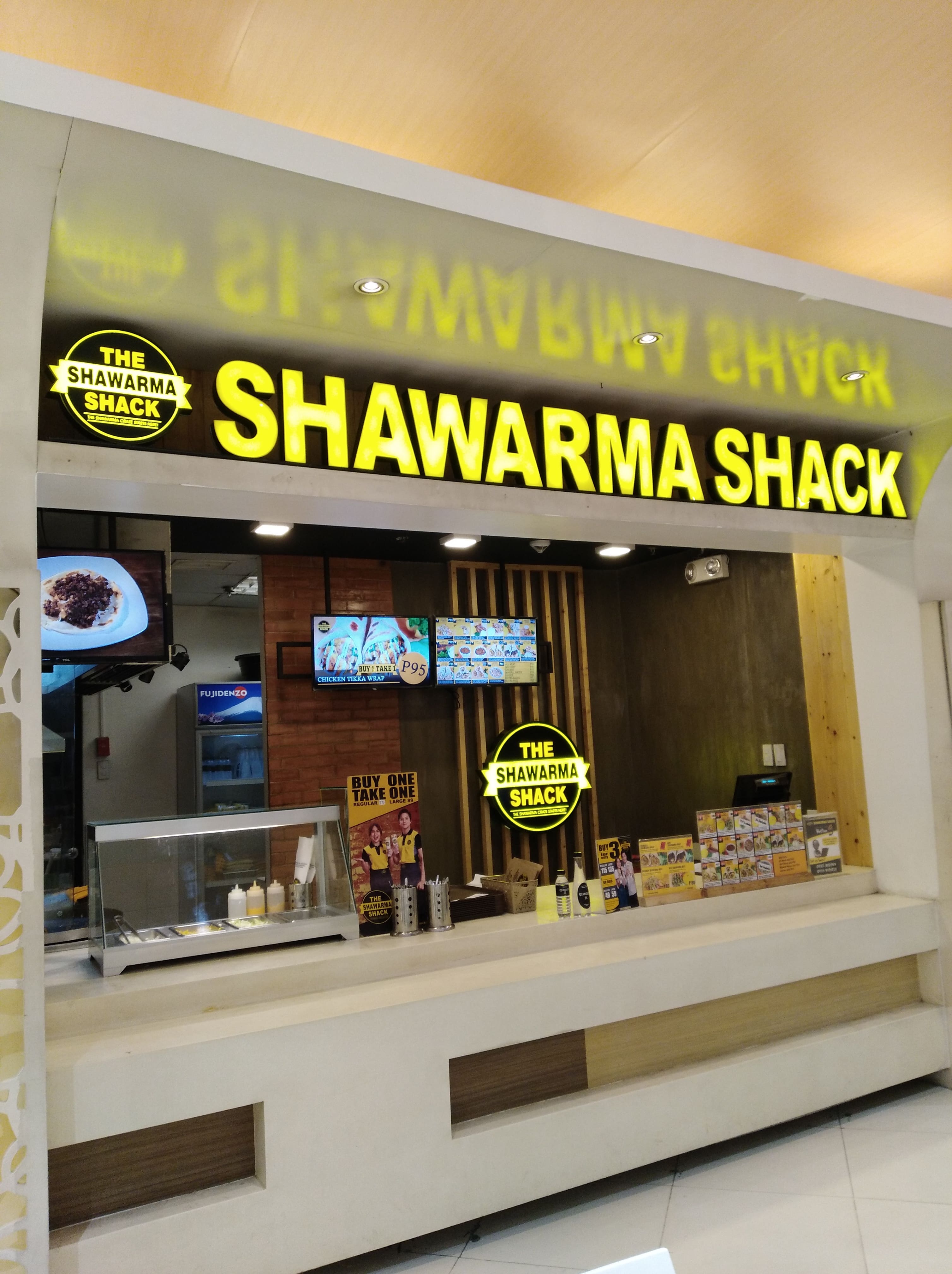 Menu of The Shawarma Shack, Binondo, Manila
