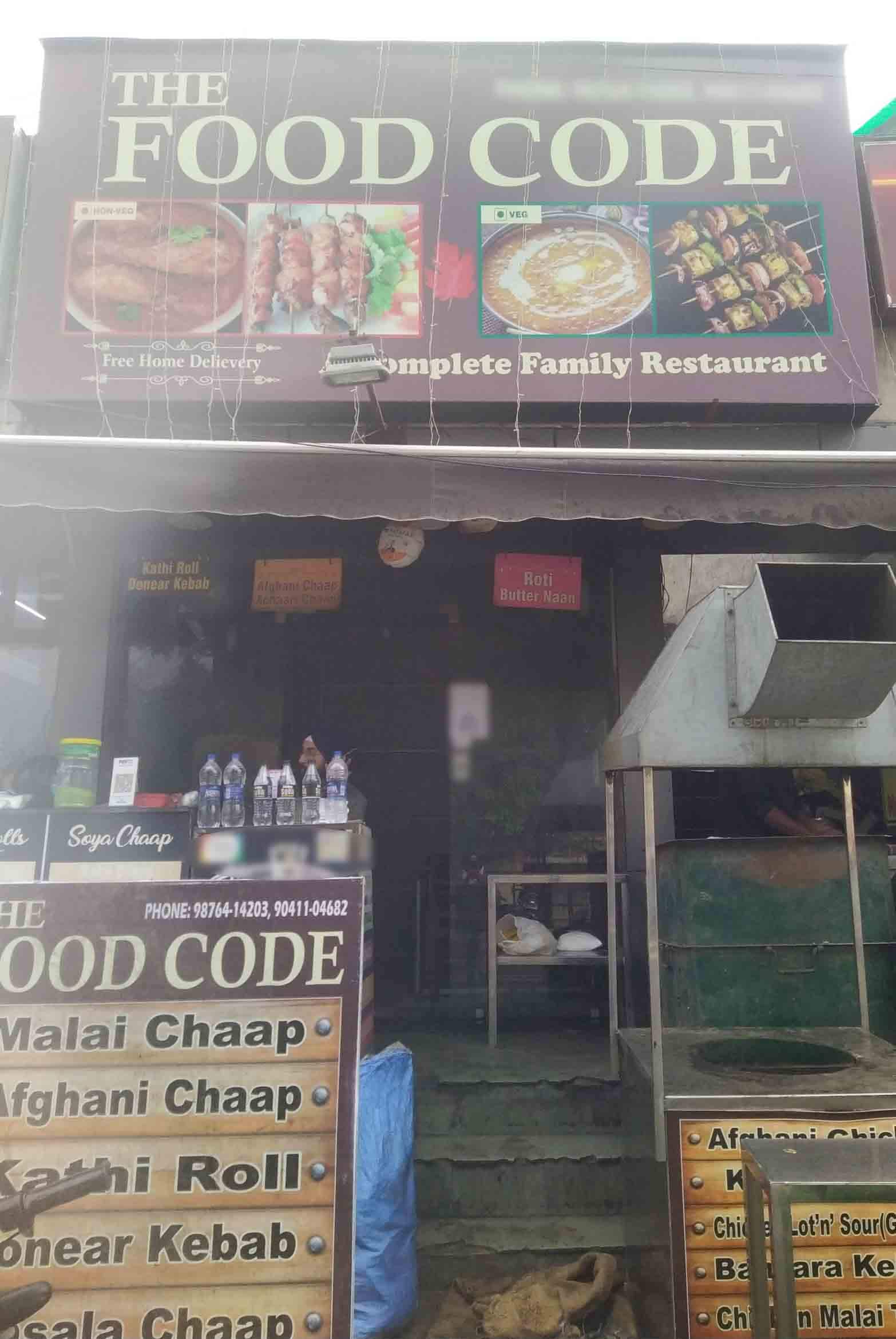 The Food Code, New Officers Colony order online Zomato