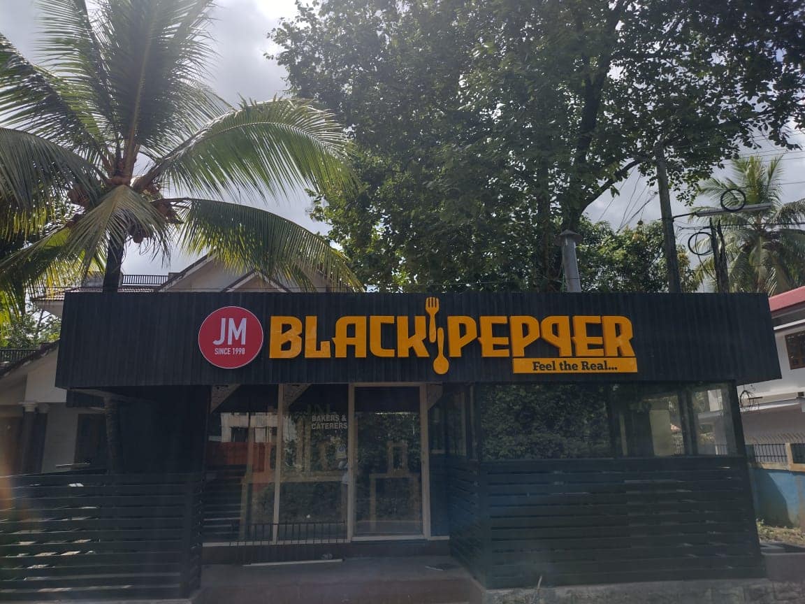 J M Black Pepper, Thiruvalla Locality order online Zomato