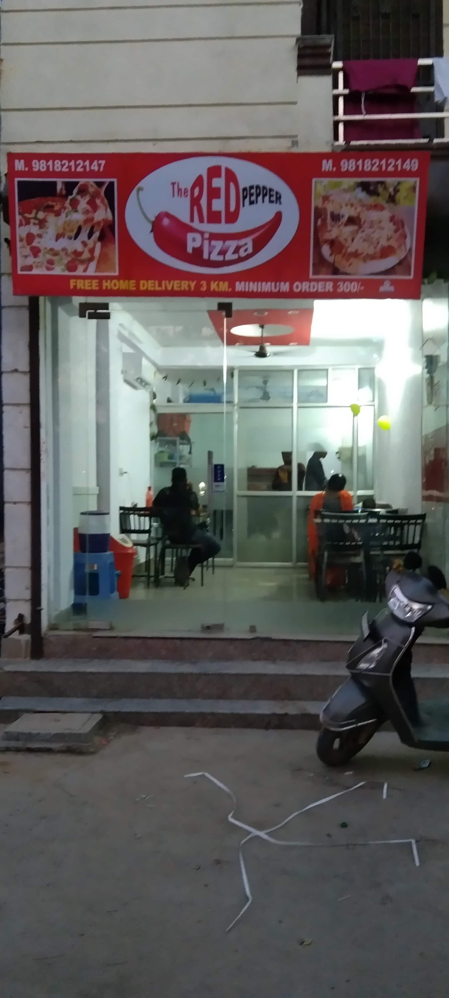 The Red Pepper Pizza, Ankur Vihar, Ghaziabad Zomato