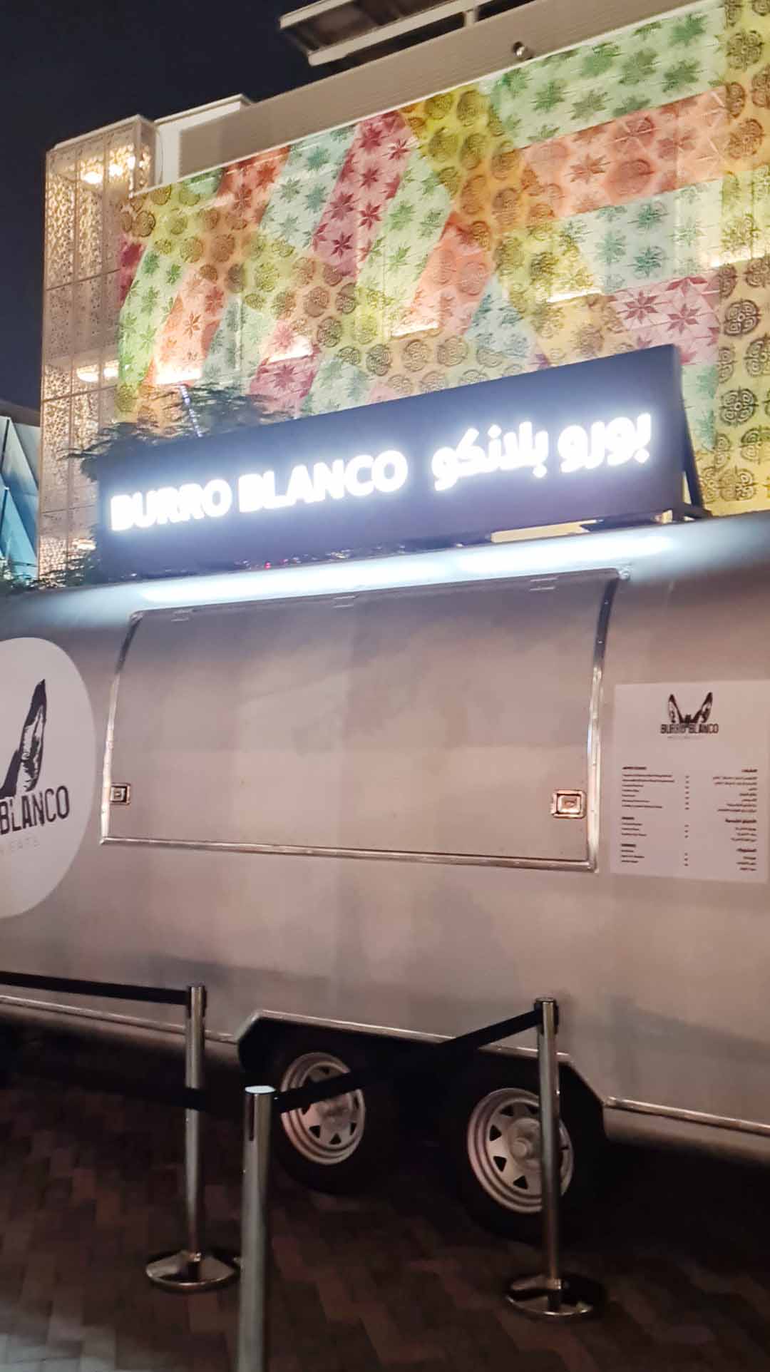 Burro Blanco, Expo 2020, Dubai Zomato