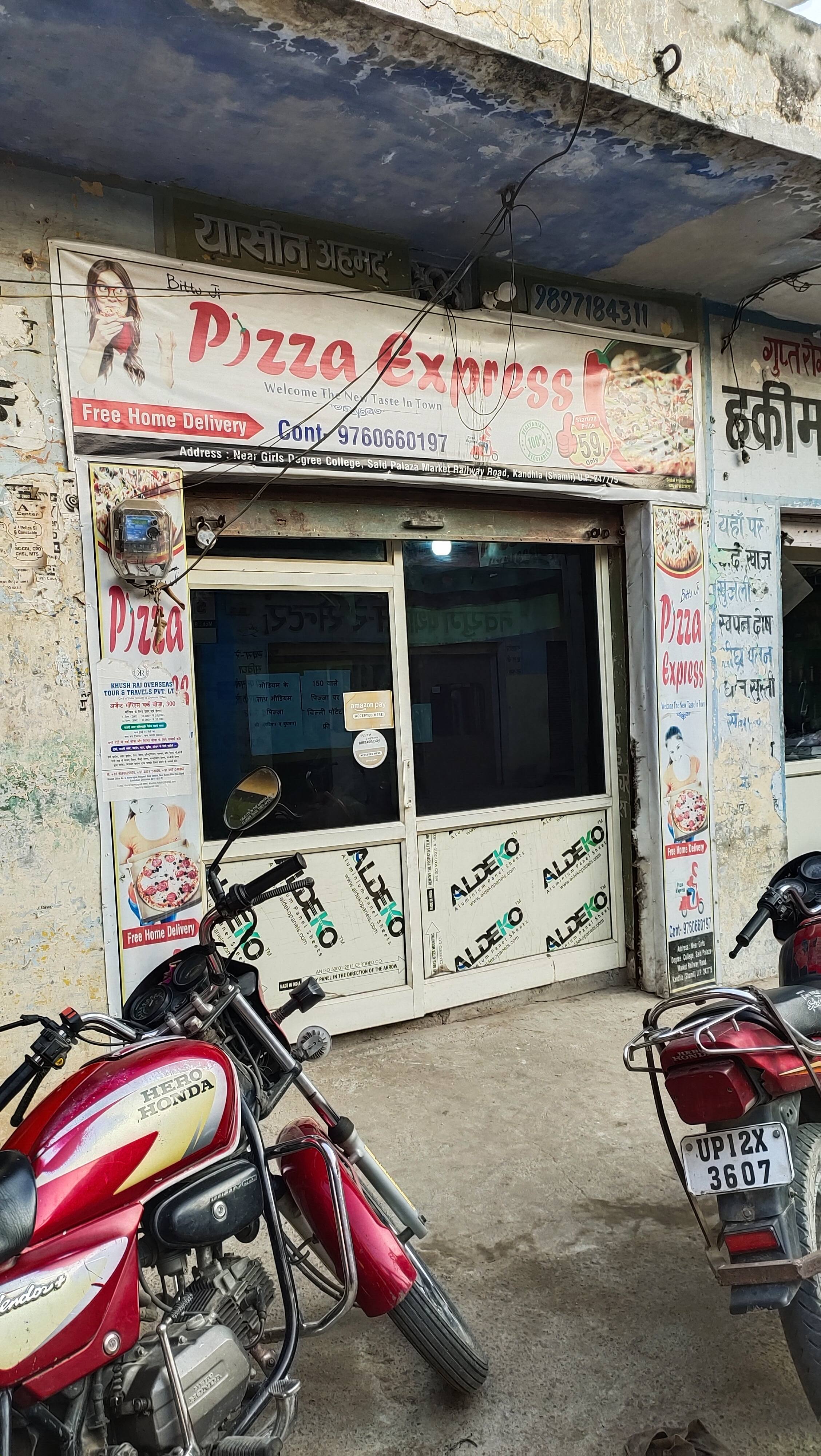Pizza Express, Kandhla Locality order online Zomato