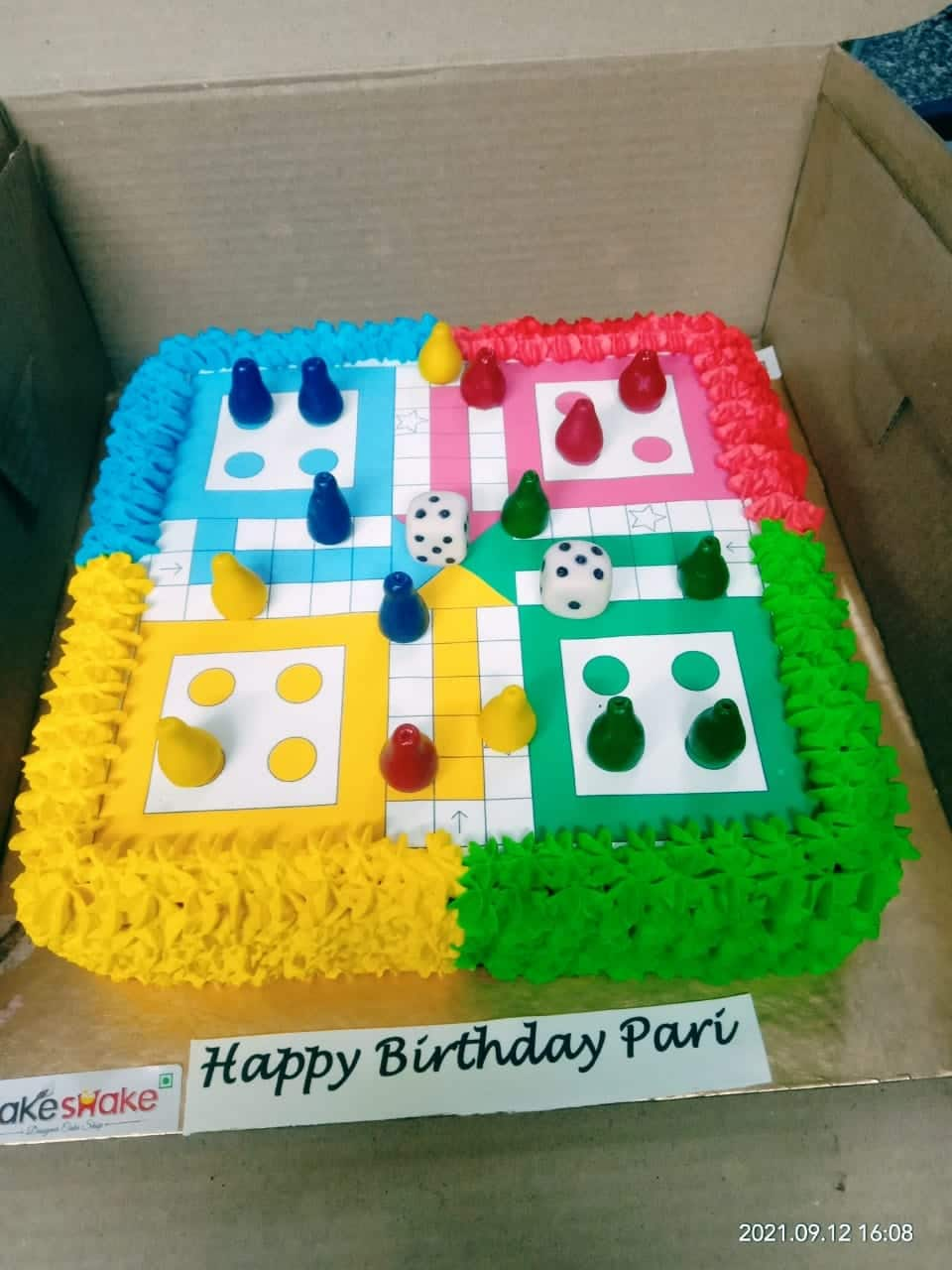 Ludo Cake